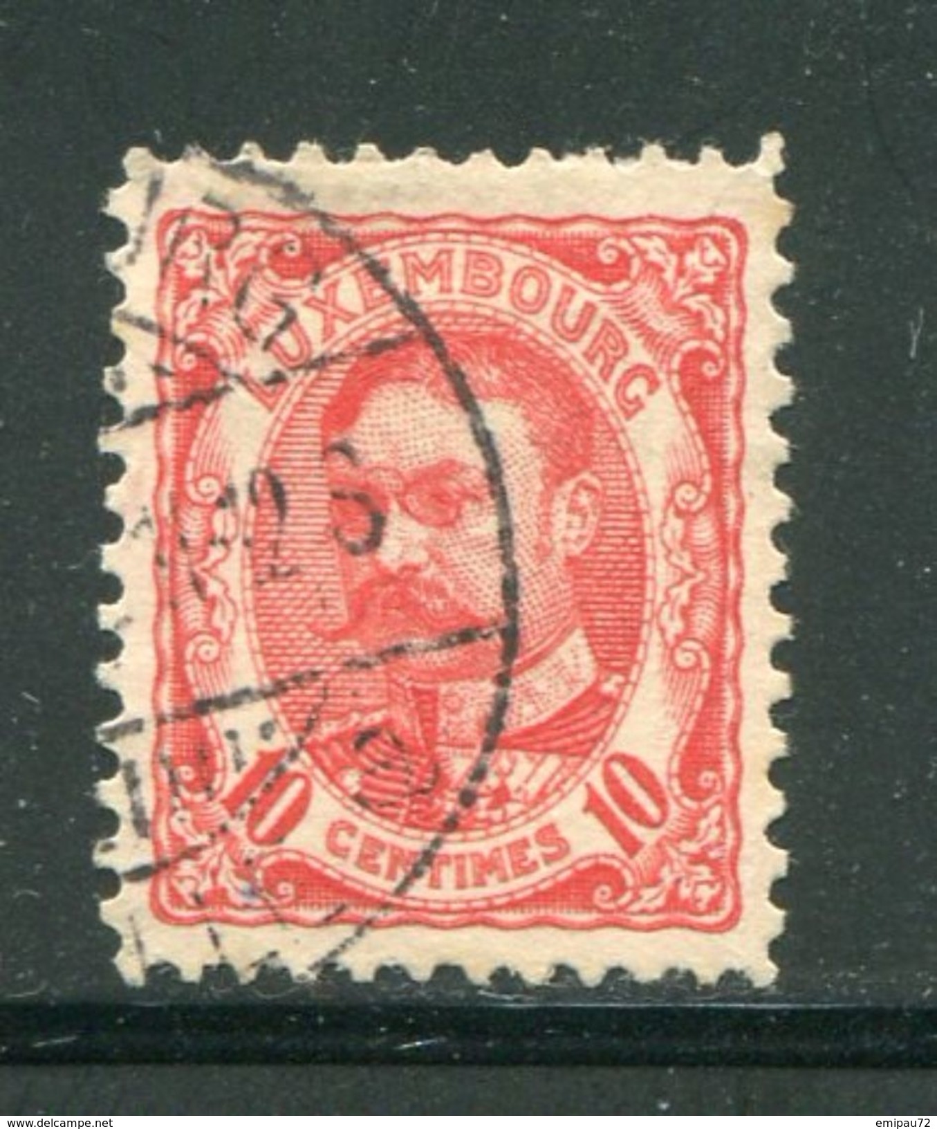 LUXEMBOURG- Y&T N°74- Oblitéré - 1906 Guillaume IV