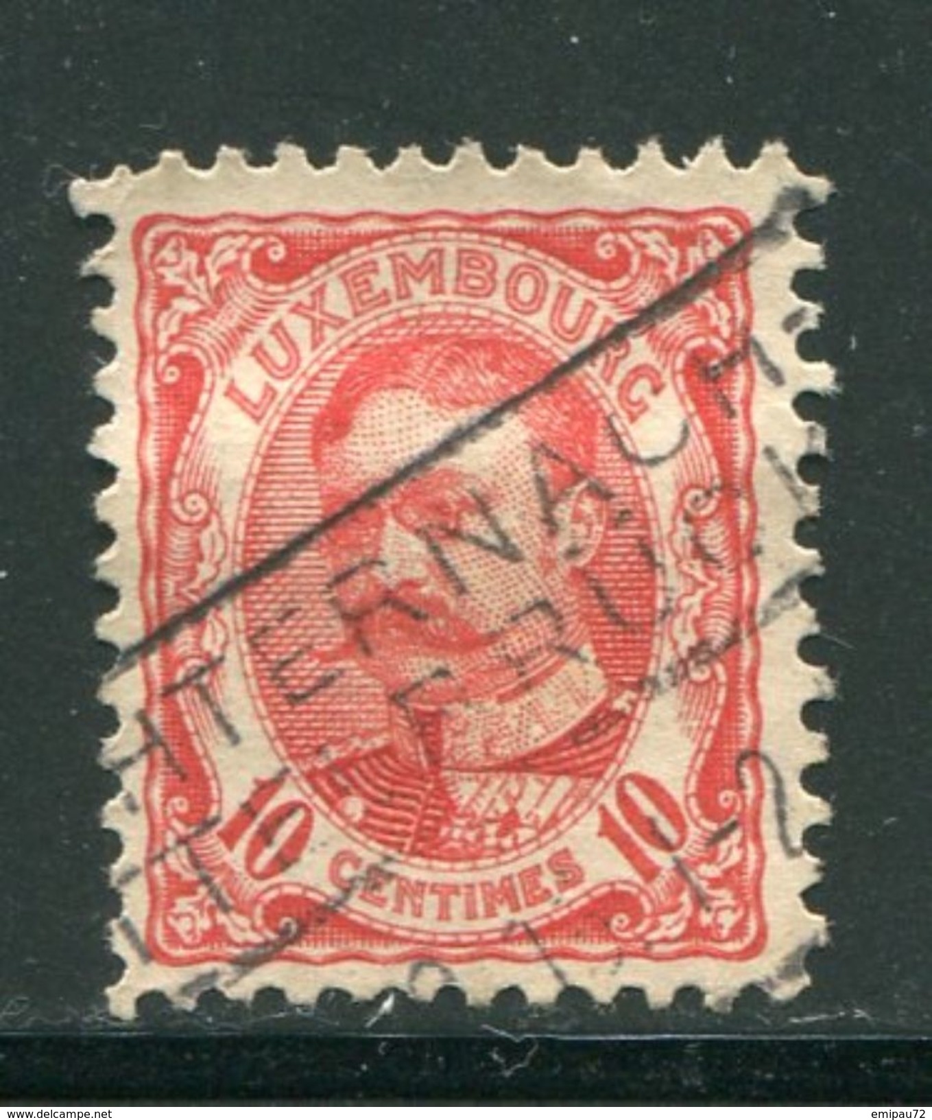 LUXEMBOURG- Y&T N°74- Oblitéré - 1906 Guillaume IV