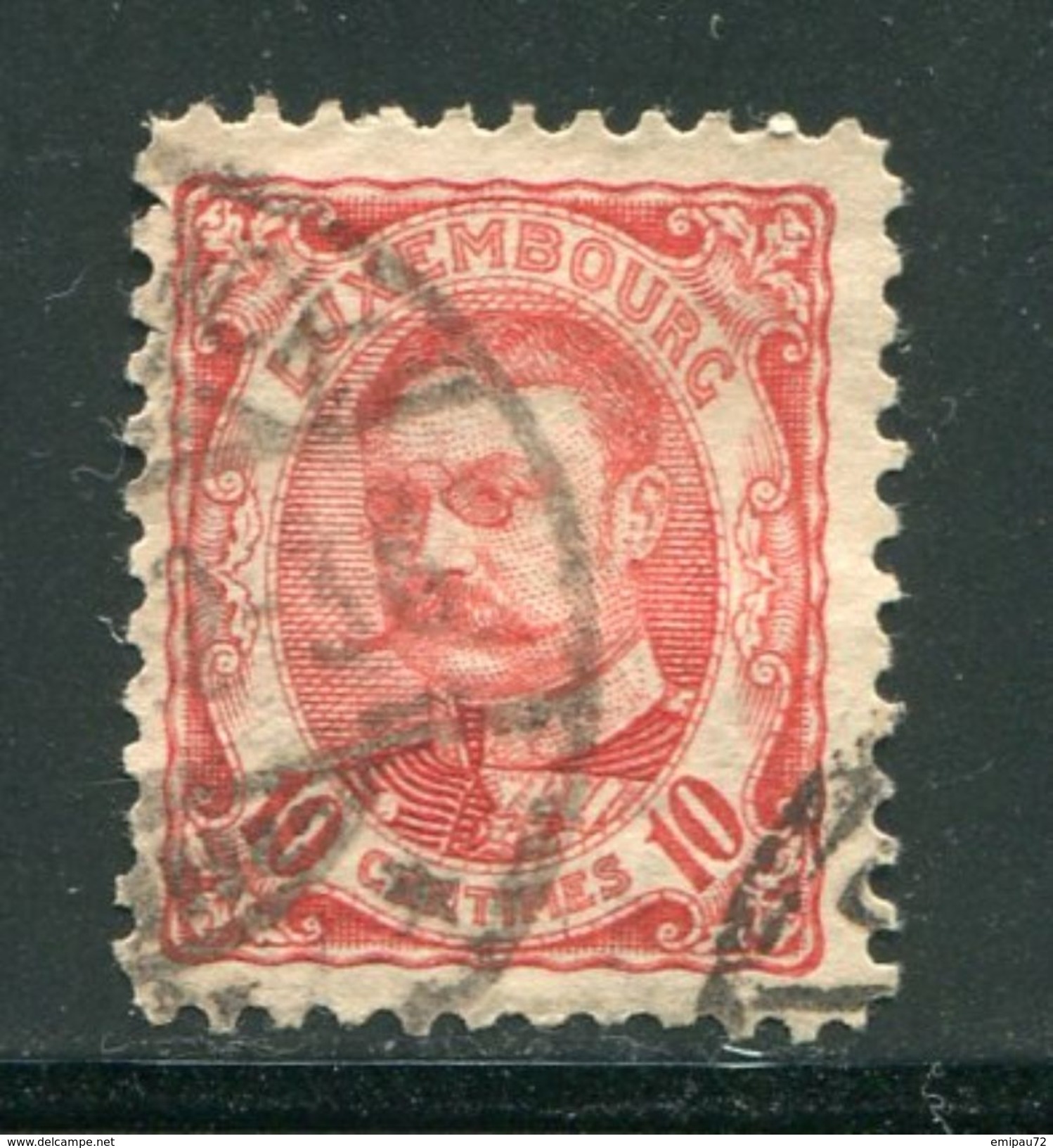 LUXEMBOURG- Y&T N°74- Oblitéré - 1906 Guillermo IV