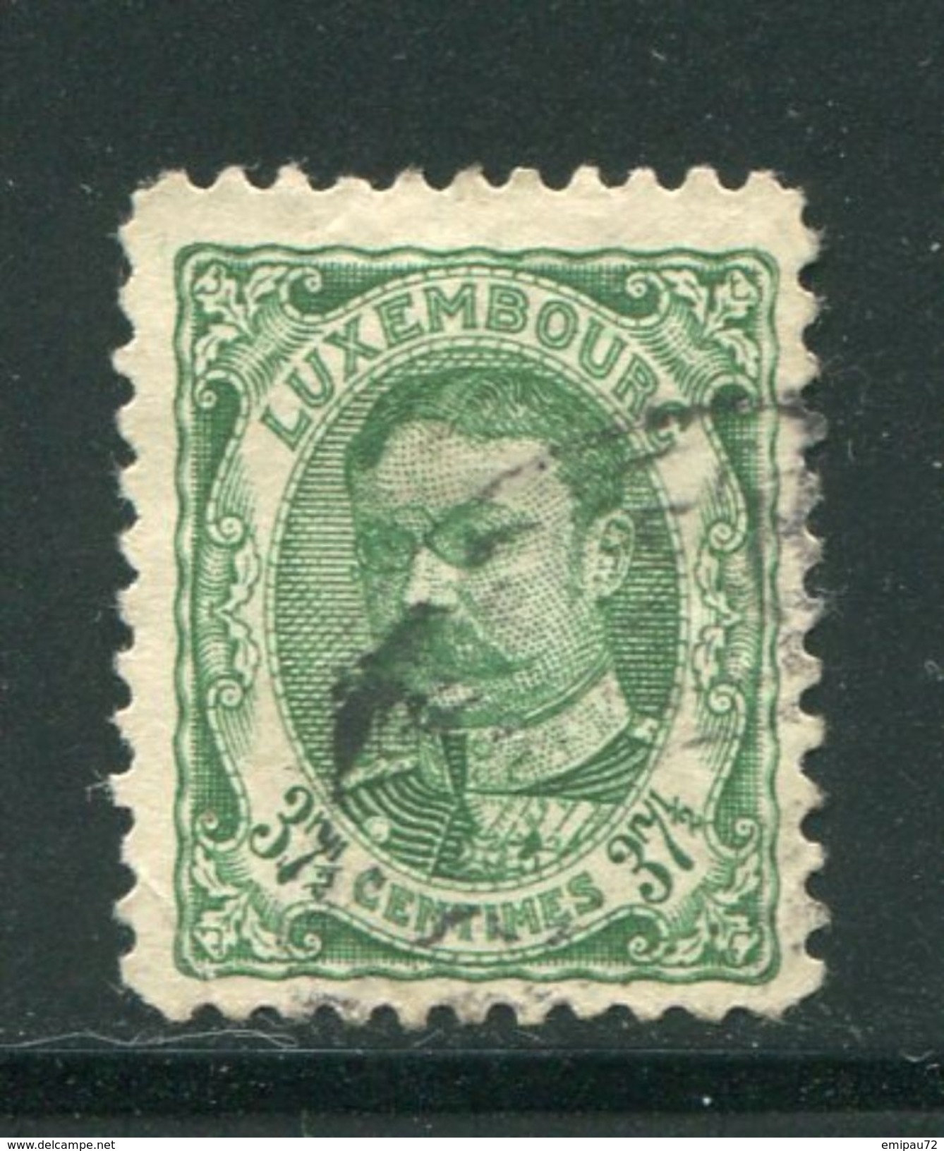 LUXEMBOURG- Y&T N°80- Oblitéré - 1906 William IV