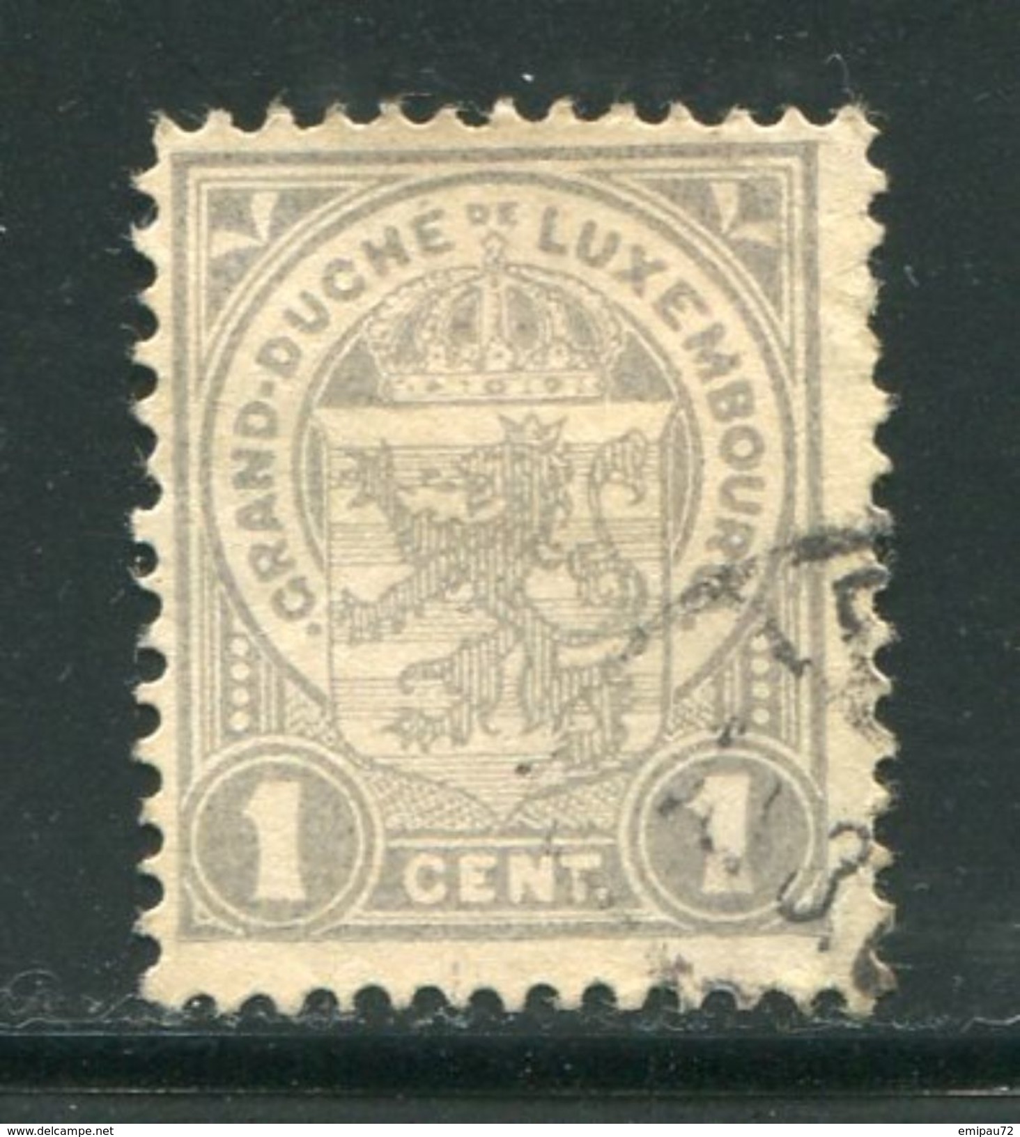 LUXEMBOURG- Y&T N°89- Oblitéré - 1907-24 Wapenschild