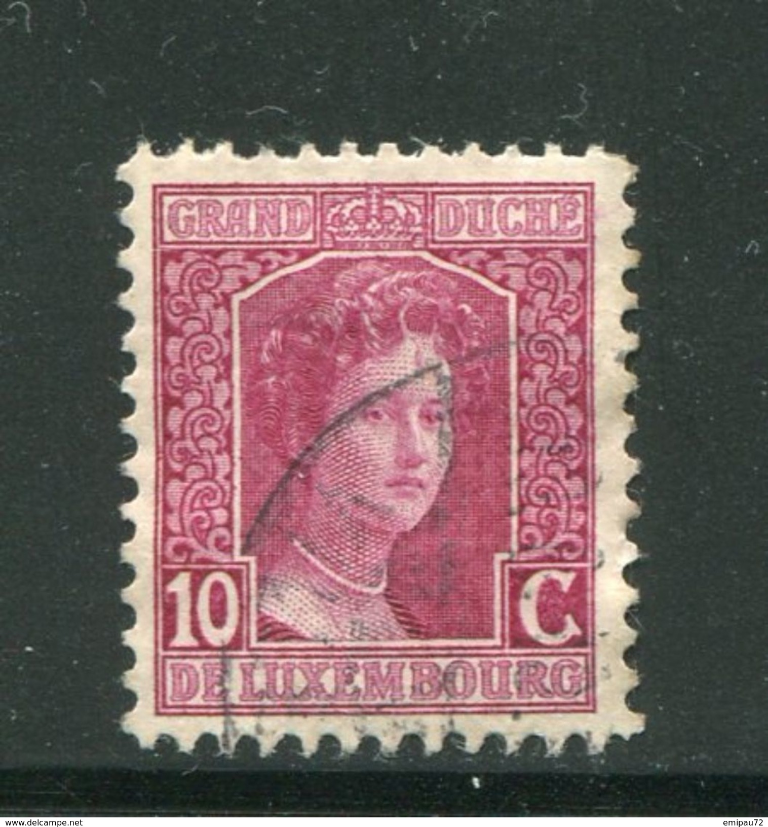 LUXEMBOURG- Y&T N°95- Oblitéré - 1914-24 Marie-Adelaide