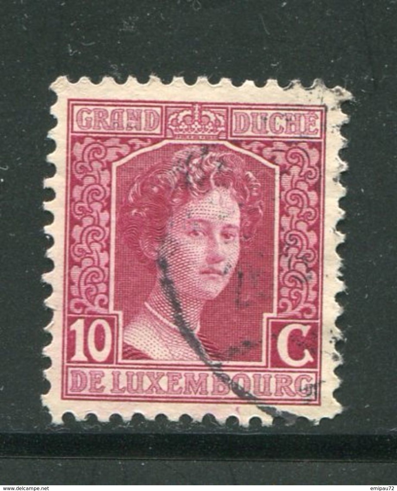 LUXEMBOURG- Y&T N°95- Oblitéré - 1914-24 Marie-Adélaïde