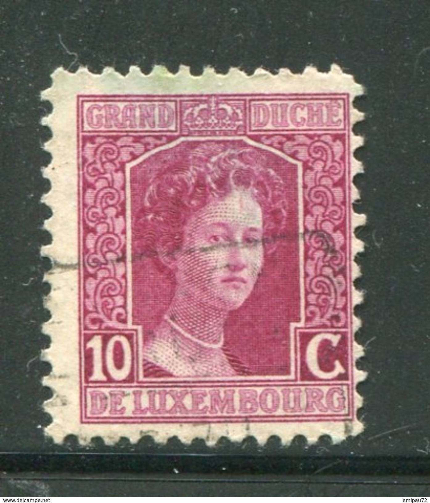 LUXEMBOURG- Y&T N°95- Oblitéré - 1914-24 Marie-Adelaide