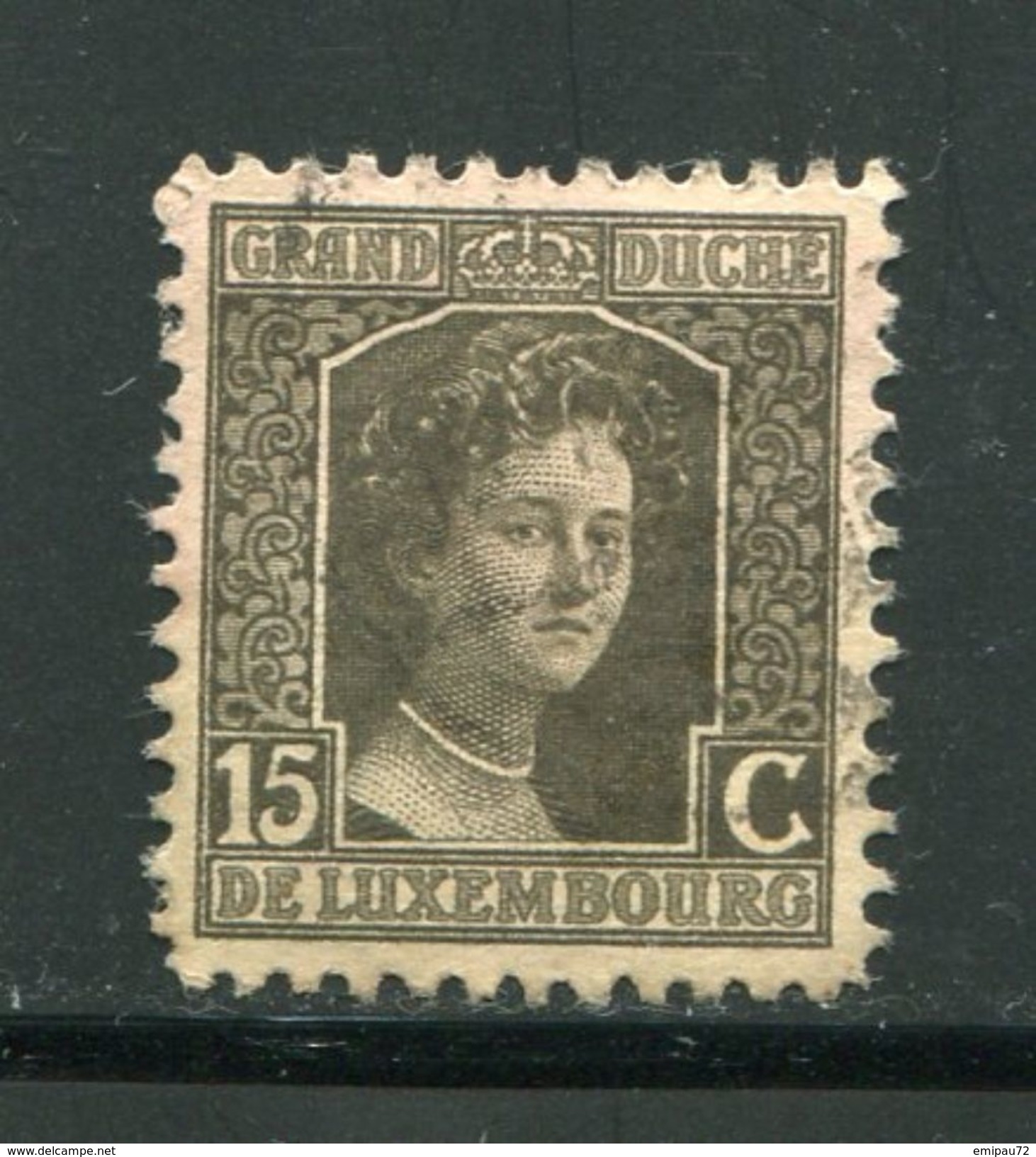 LUXEMBOURG- Y&T N°97- Oblitéré - 1914-24 Marie-Adélaïde