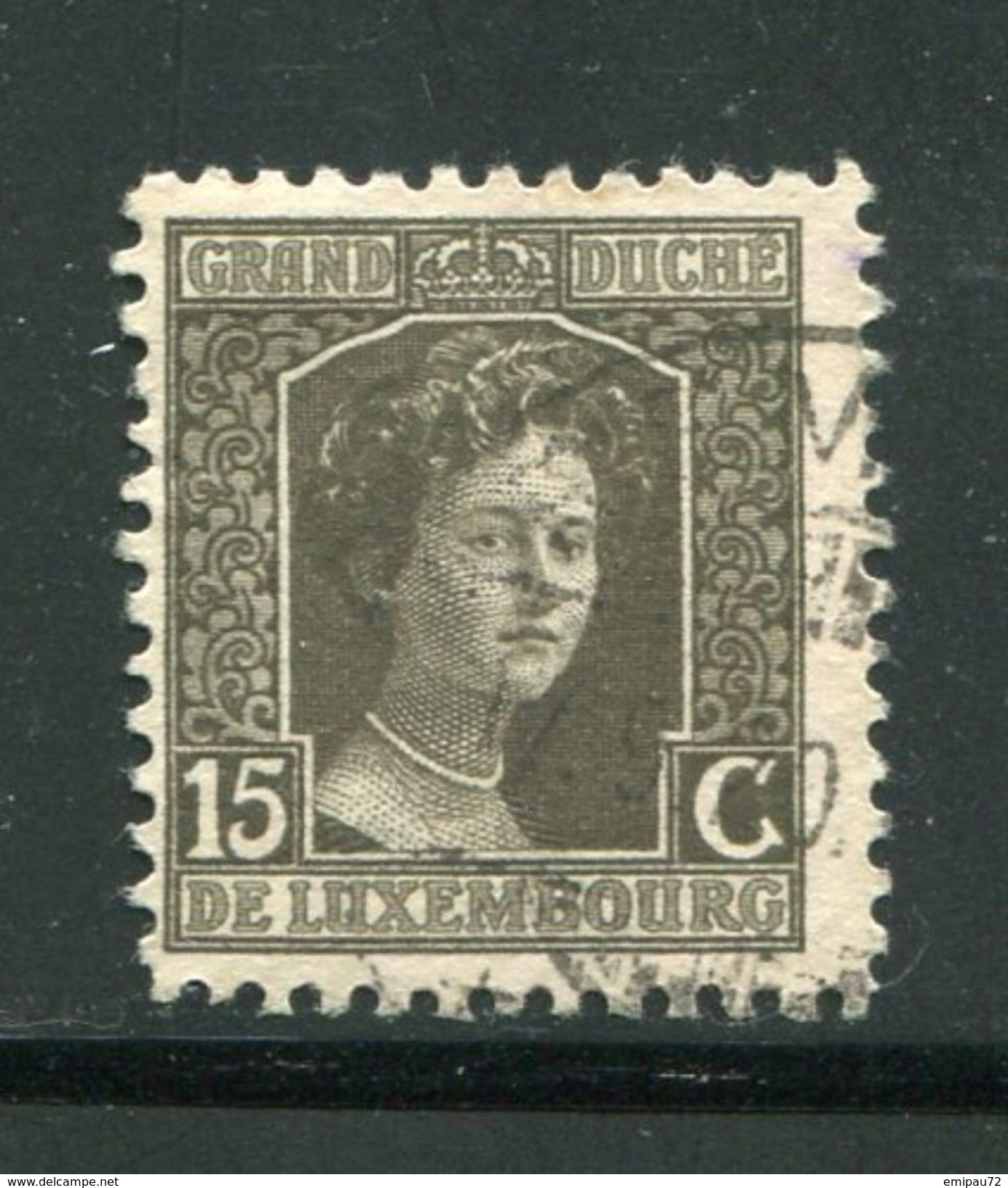 LUXEMBOURG- Y&T N°97- Oblitéré - 1914-24 Marie-Adélaïde