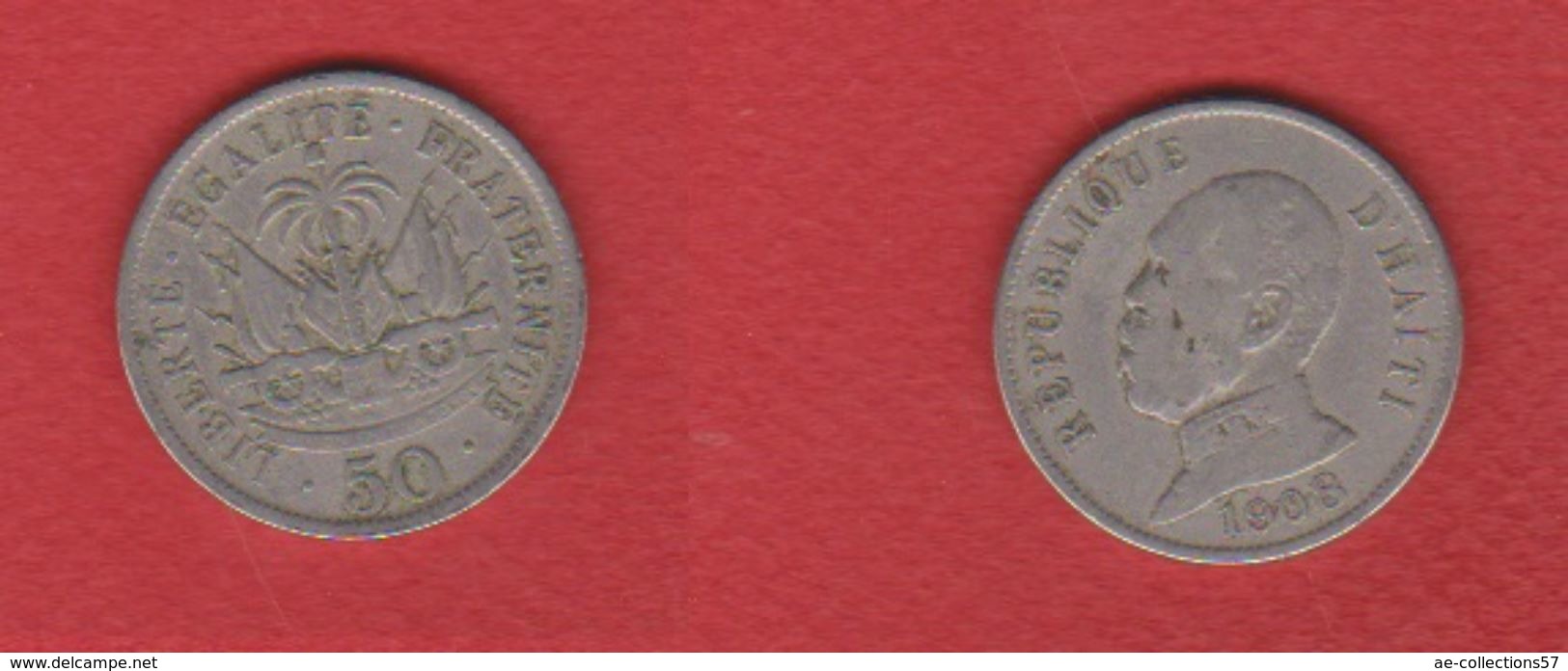 Haiti  / 50 Centimes 1908 / TB - Haiti