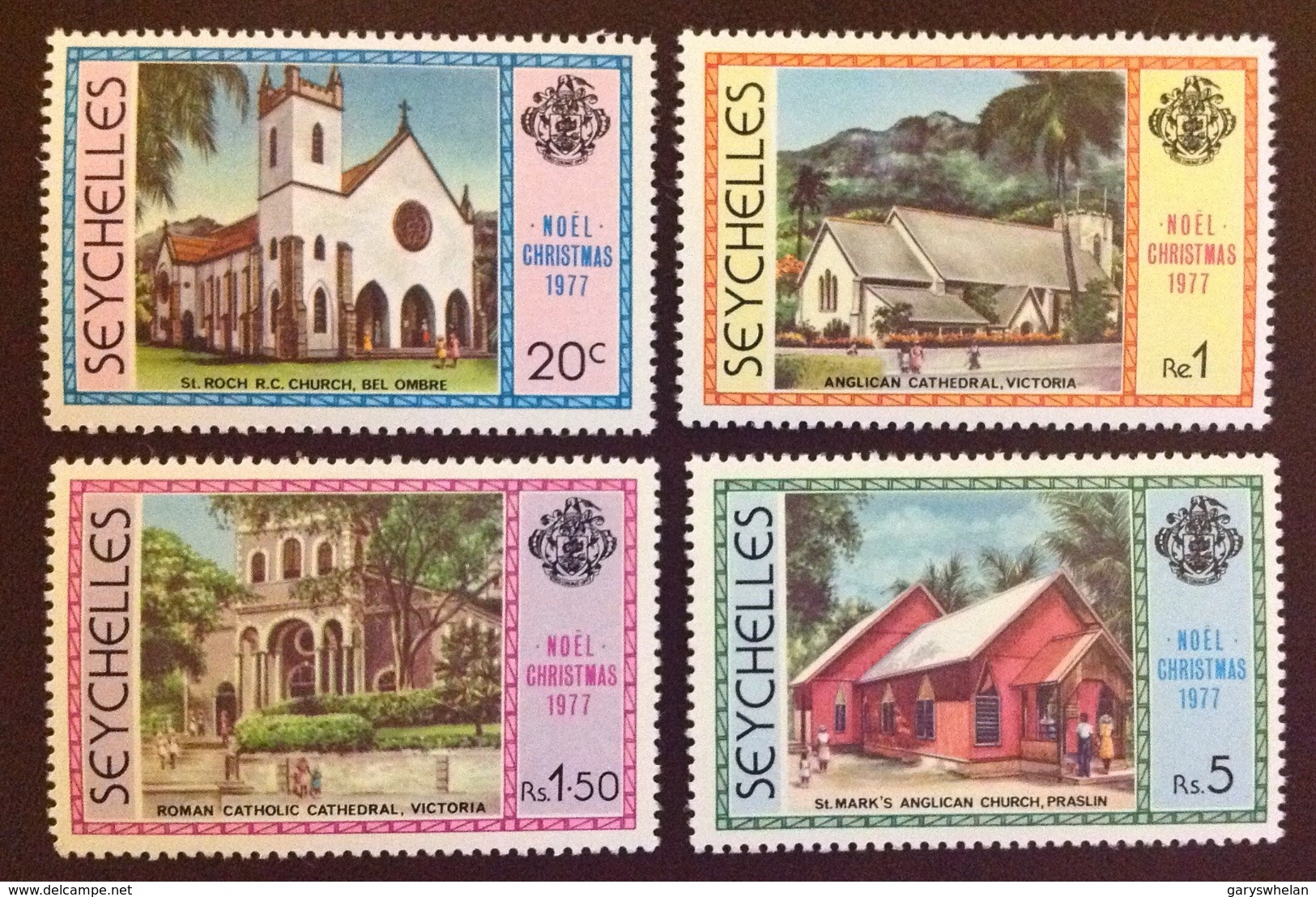 Seychelles 1977 Christmas MNH - Seychelles (1976-...)