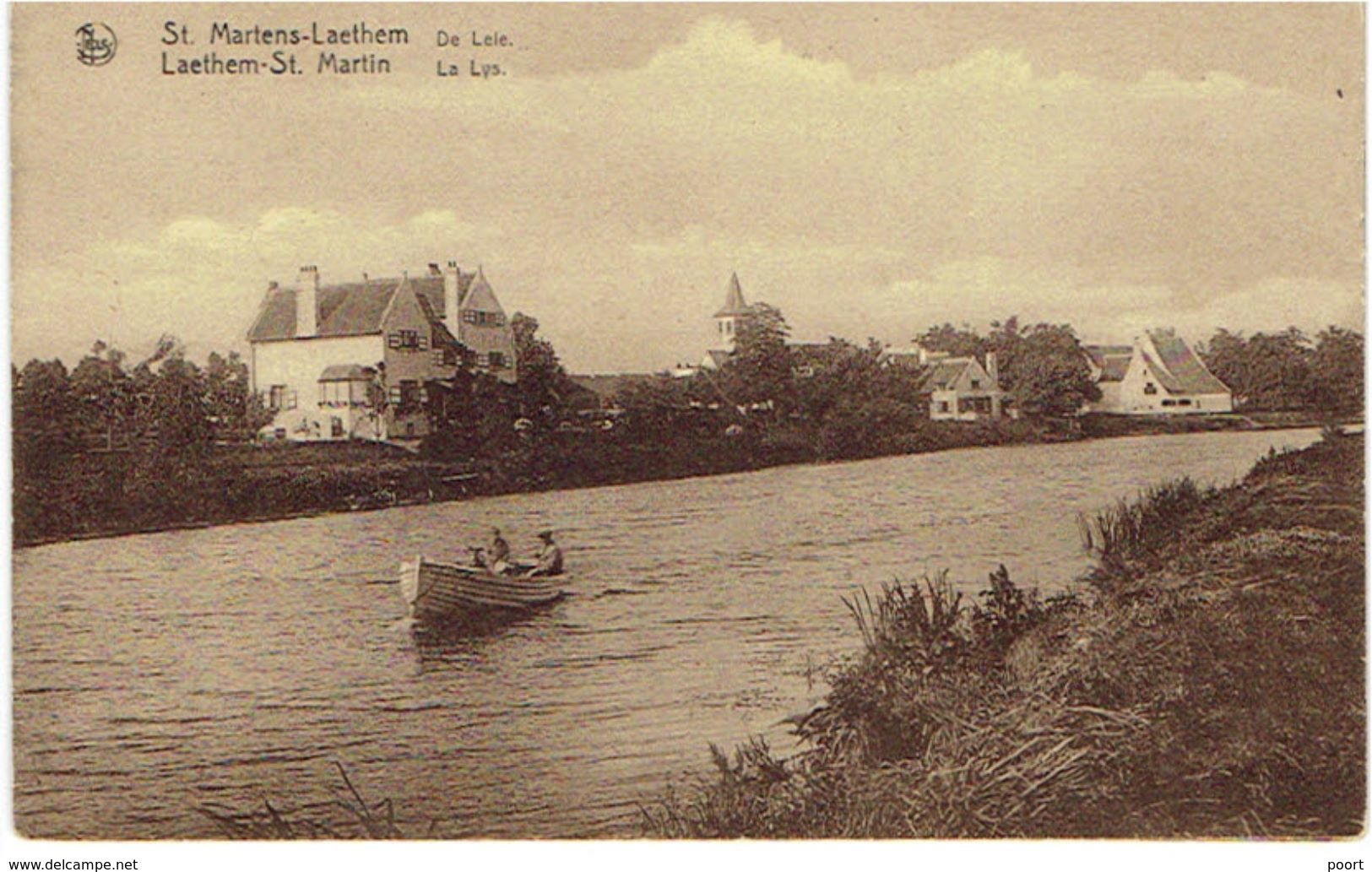 ST. MARTENS-LATEM / LAETHEM-ST. MARTIN - De Leie / La Lys - Photo Is. Mast, Gand - Sint-Martens-Latem