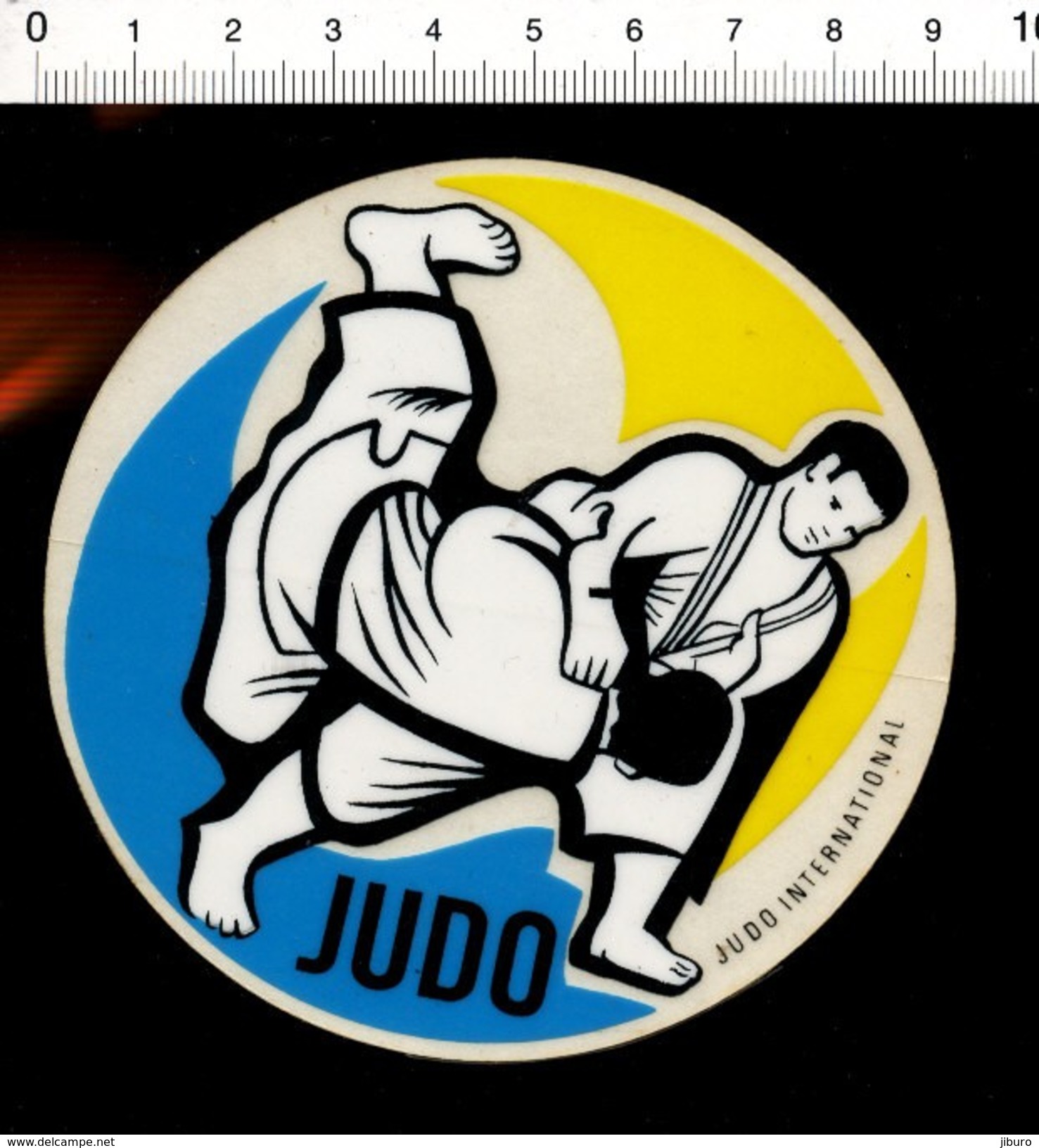 Autocollant Sticker Pub Publicité Judo International Sport  ADH 21/9 - Adesivi