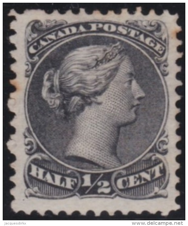 Canada          .    SG     .     53    .       (*)      .   Geen Gom   .    /  .   No Gum - Unused Stamps