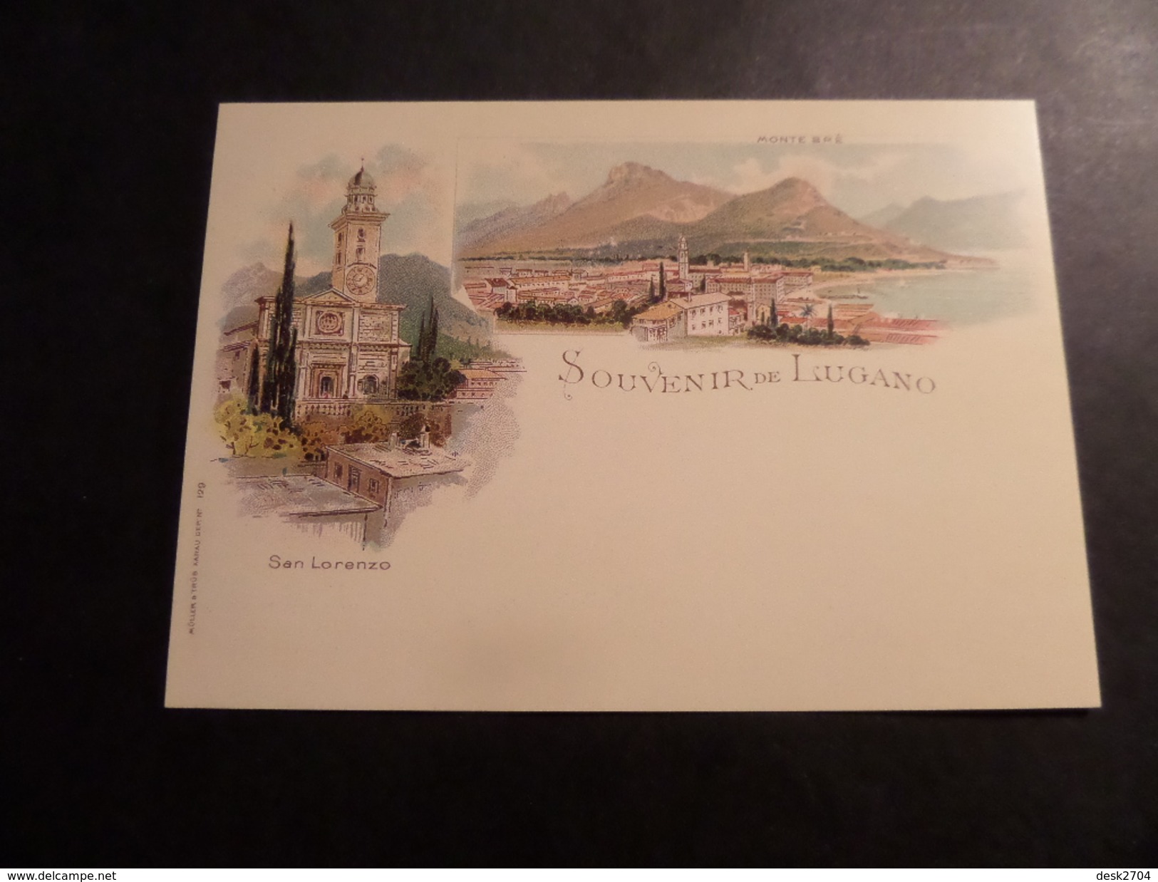 Souvenir De Lugano 2014 Esposizione Di Filatelia Nazionale - Entiers Postaux