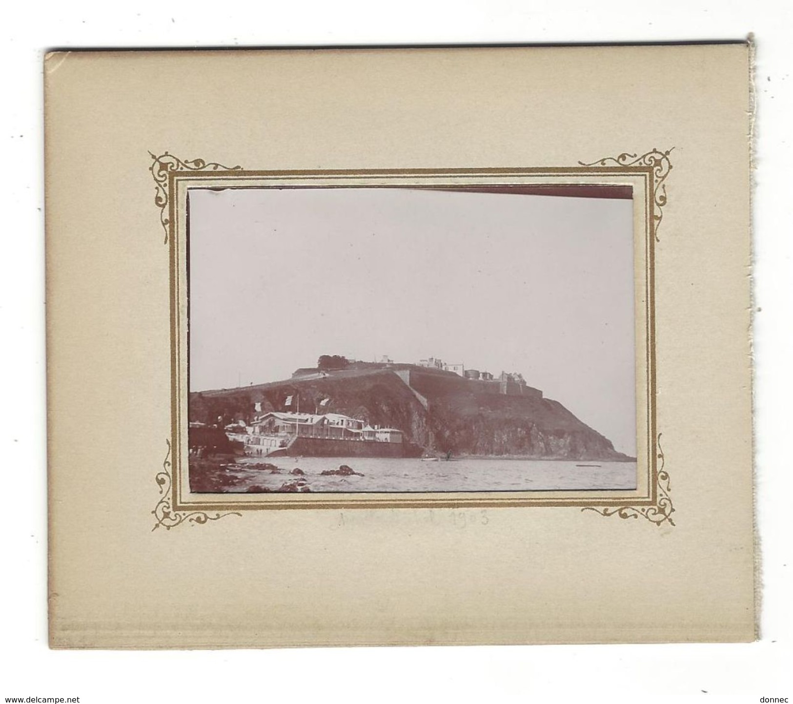 Granville  3 Photographies Visuel  Env. 5,5 X 8 Cm  - 1903 - Places