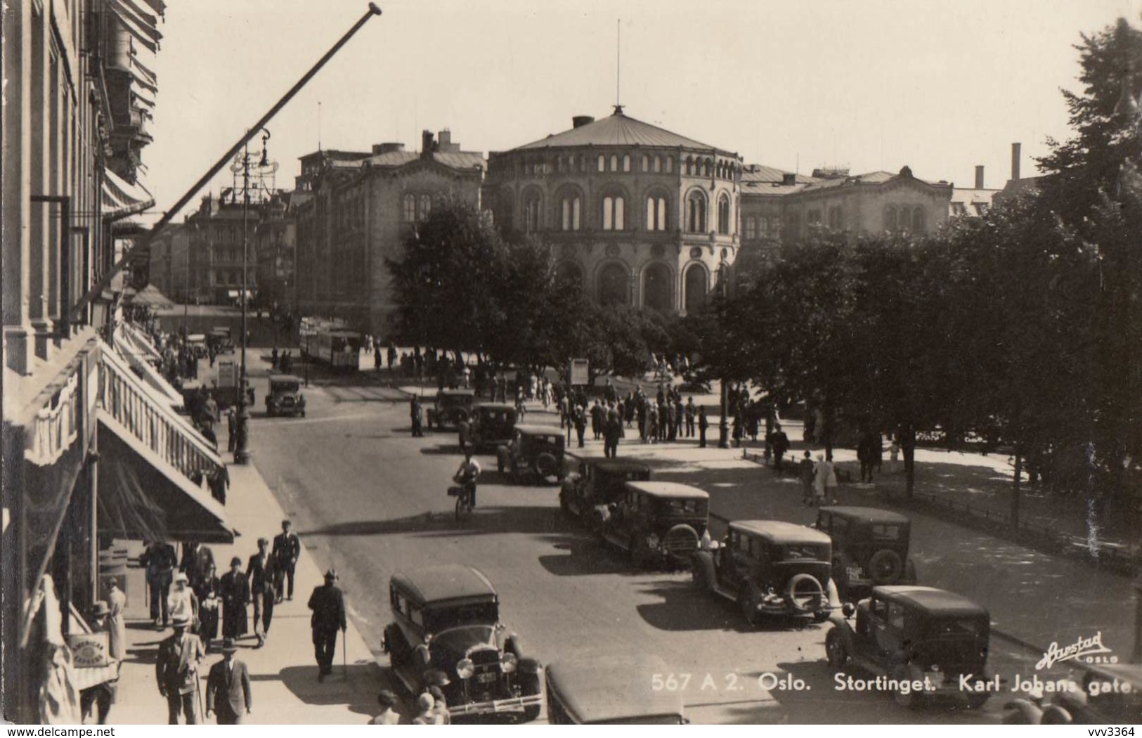 OSLO: Stortinget - Karl Johans Gate - Norvège