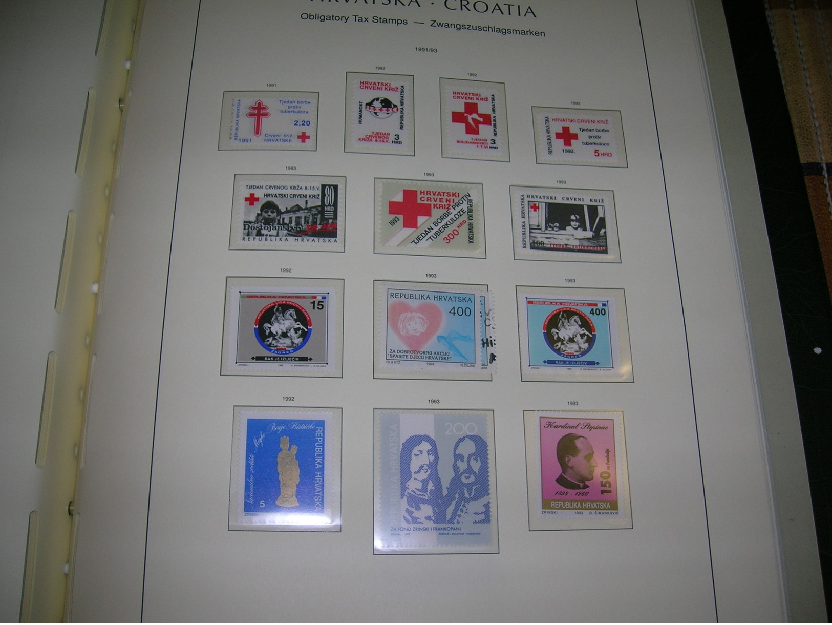Croazia 1991/93 Tax Stamps  Nuovi  See Scans - Croazia
