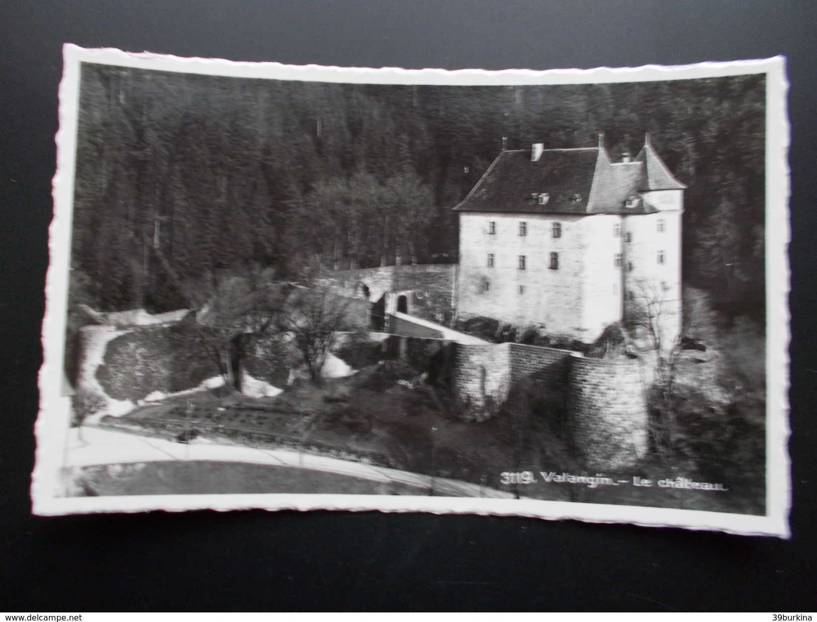 VALANGIN Le Château  Années 1940/50 - Valangin