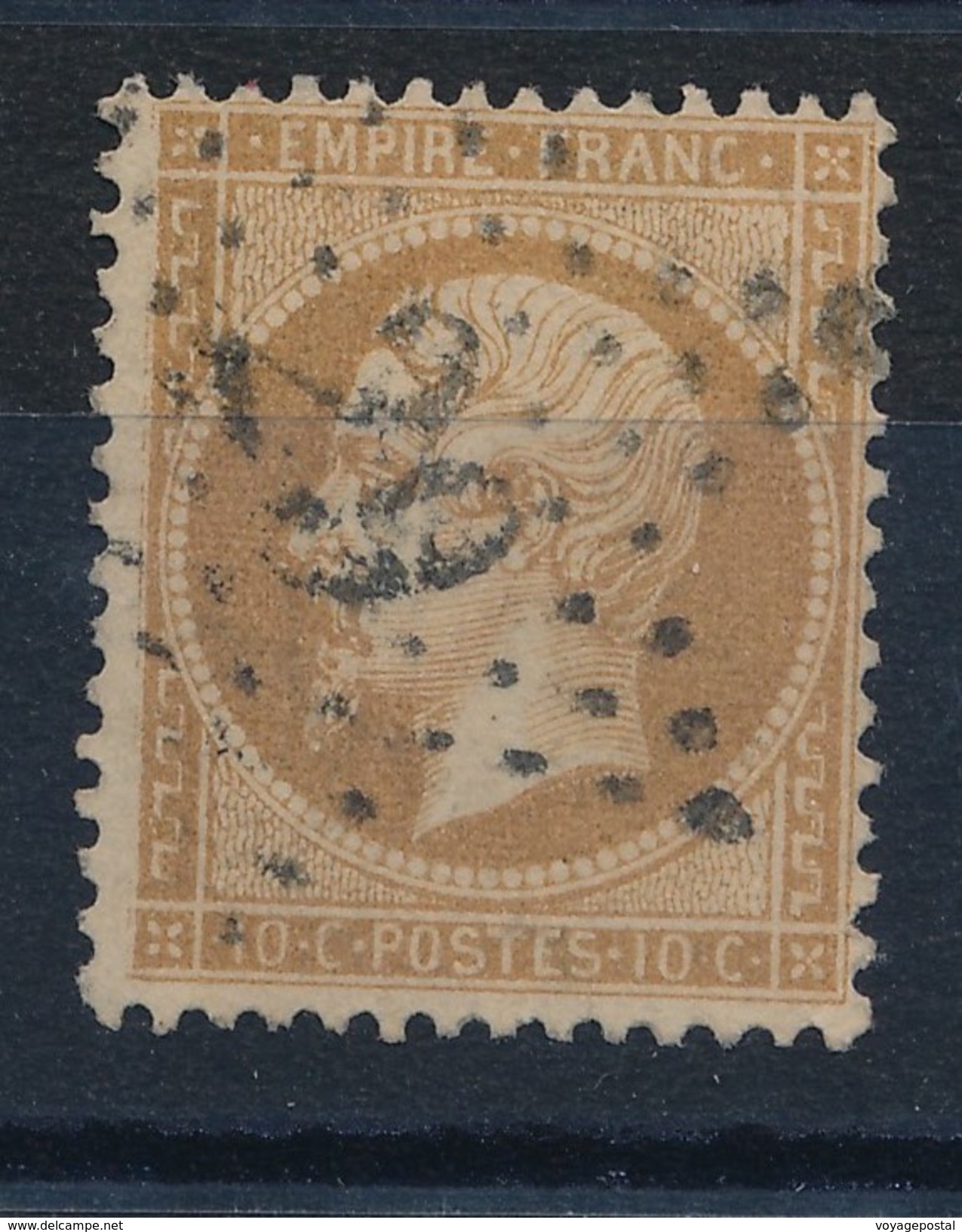 Timbre N°21 Etoile De Paris 29 - 1862 Napoléon III