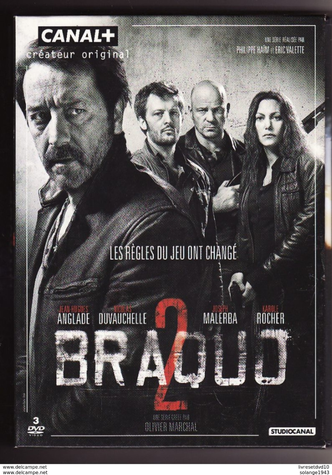 Braquo SAISON 1 + SAISON 2 + SAISON 3 ( Port France COLIs 800gr ) - Etat: TTB - Séries Et Programmes TV