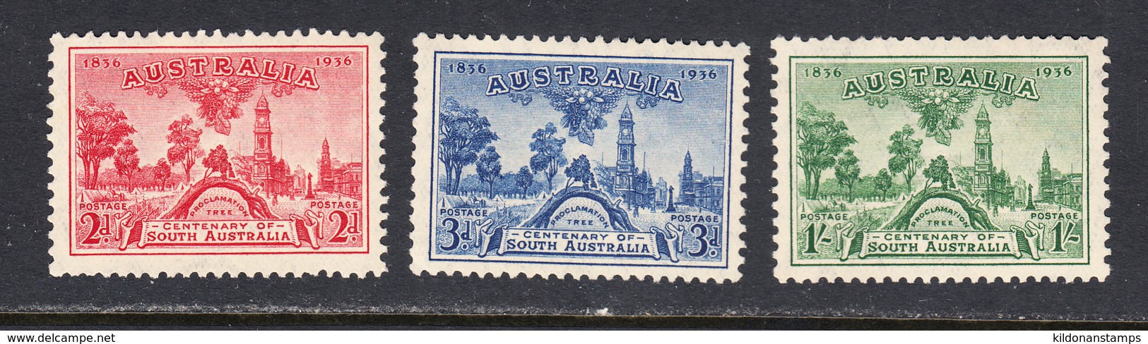 Australia 1936, Mint No Hinge/mint Mounted, See Notes, Sc#  ,SG 161-163 - Ongebruikt