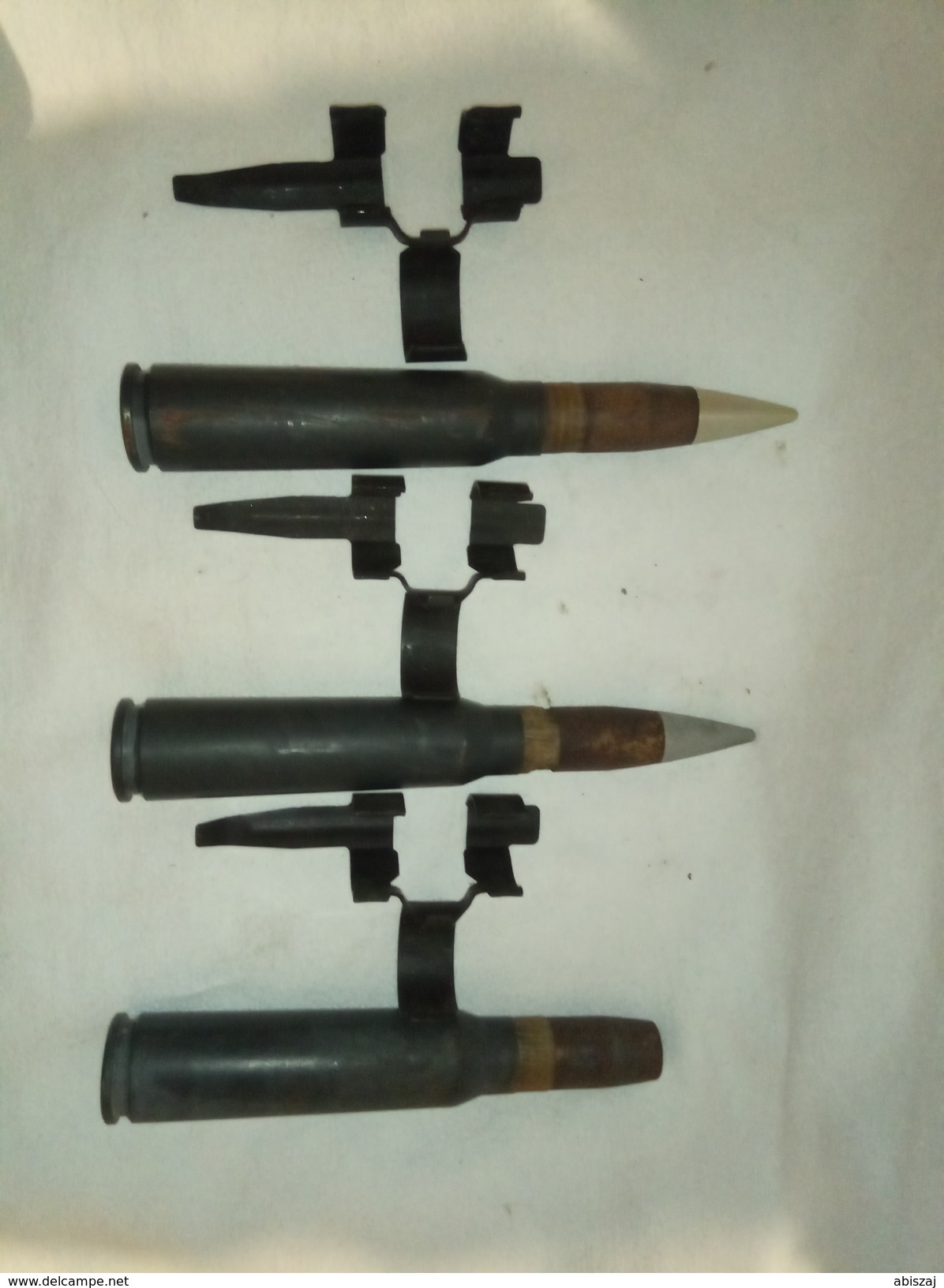 Lot 30mmx173 + 30mm+20mm OBUS Projektil GRENADE  Neutralisé - Armes Neutralisées