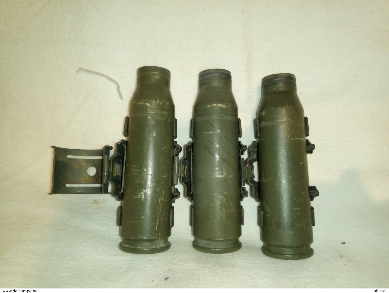 Lot 30mmx173 + 30mm+20mm OBUS Projektil GRENADE  Neutralisé