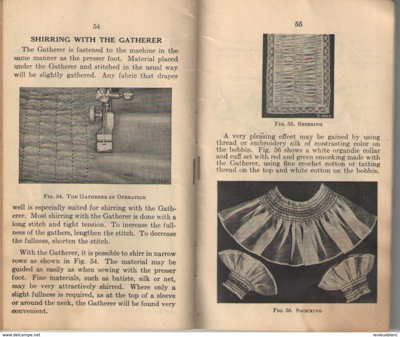 Manuel Pratique/Instructions for using SINGER Electric Sewing Machine 15-90/Singer manufacturing company/USA/1948  MER60