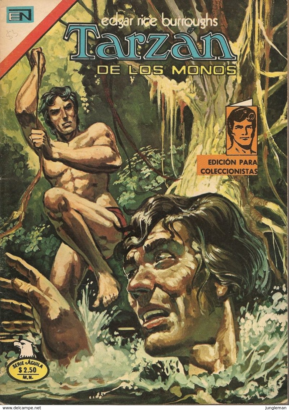 Tarzan - Serie Aguila, Año XXV N° 472 - 29 Novembre 1975 - Editorial Novaro - México Y España - Semanal En Color. - Otros & Sin Clasificación