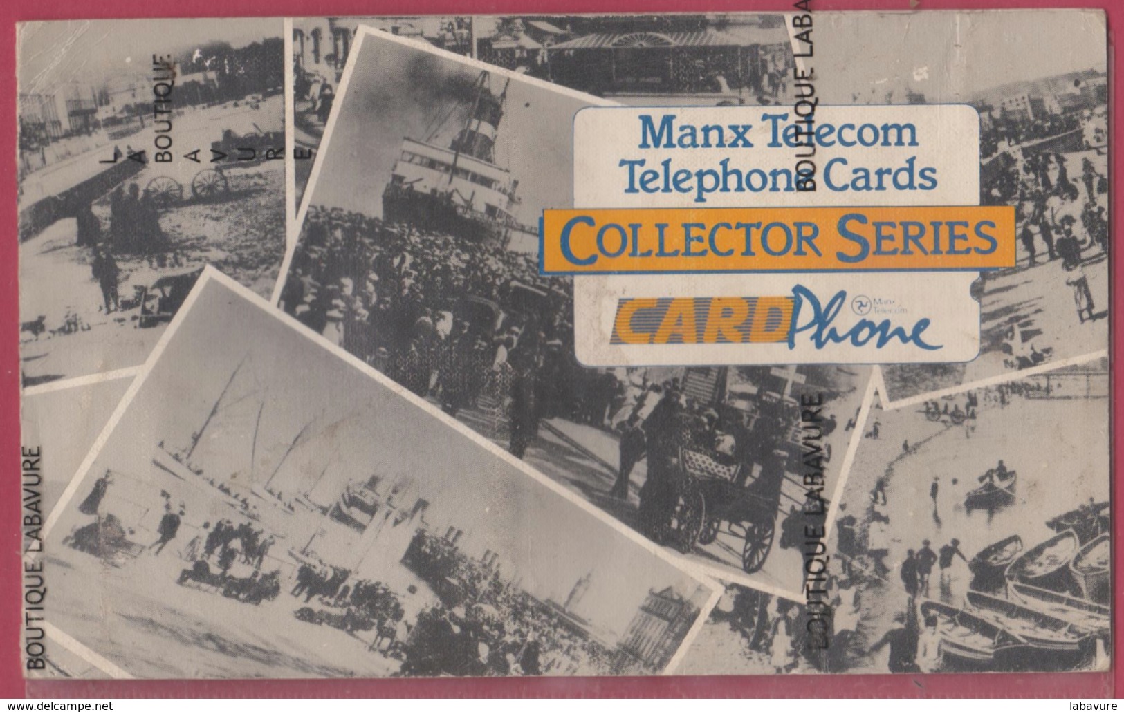 ILE DE MAN---Plaquette Collector-MANX TELECOM---5 Cartes Tirage Limité-Divers Visuels Et Valeurs ( Voir Scans ) - [ 6] Isle Of Man
