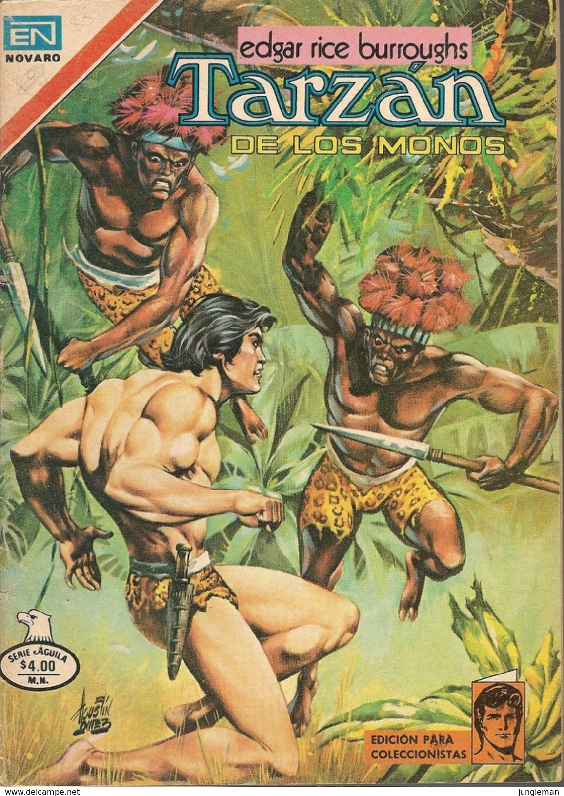 Tarzan - Serie Aguila, Año XXIX N° 2-653 - 01 Août 1979 - Editorial Novaro - México Y España - Semanal En Color. - Otros & Sin Clasificación