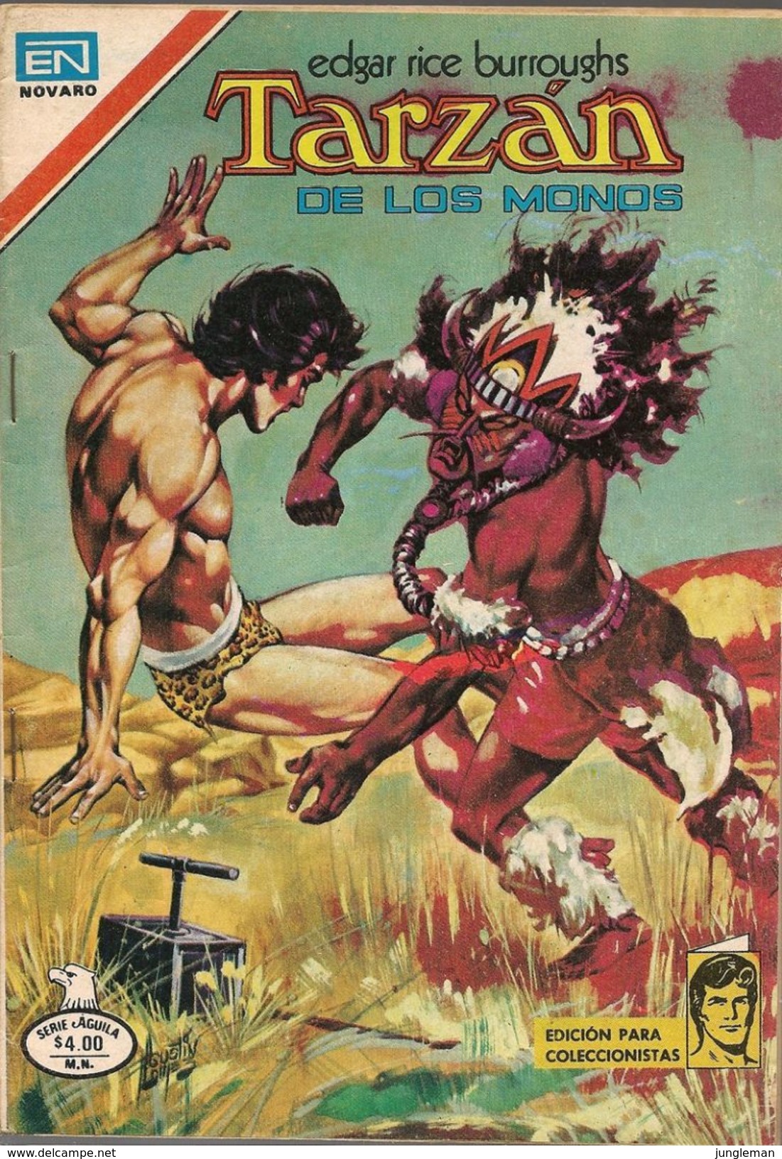 Tarzan - Serie Aguila, Año XXIX N° 2-654 - 08 Août 1979 - Editorial Novaro - México Y España - Semanal En Color. - Otros & Sin Clasificación