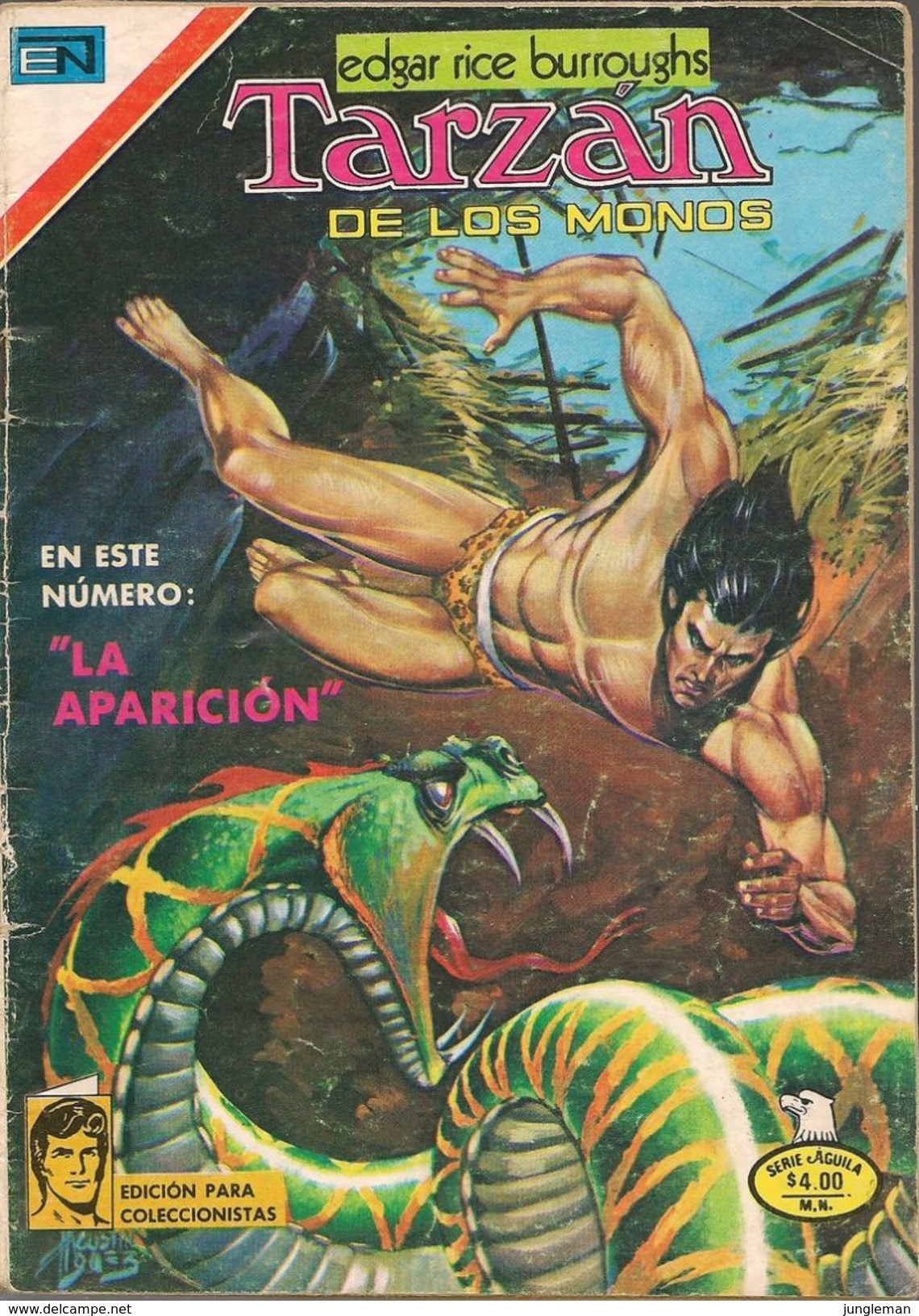 Tarzan - Serie Aguila, Año XXIV N° 2-656 - 22 Août 1979 - Editorial Novaro - México Y España - Semanal En Color. - Otros & Sin Clasificación