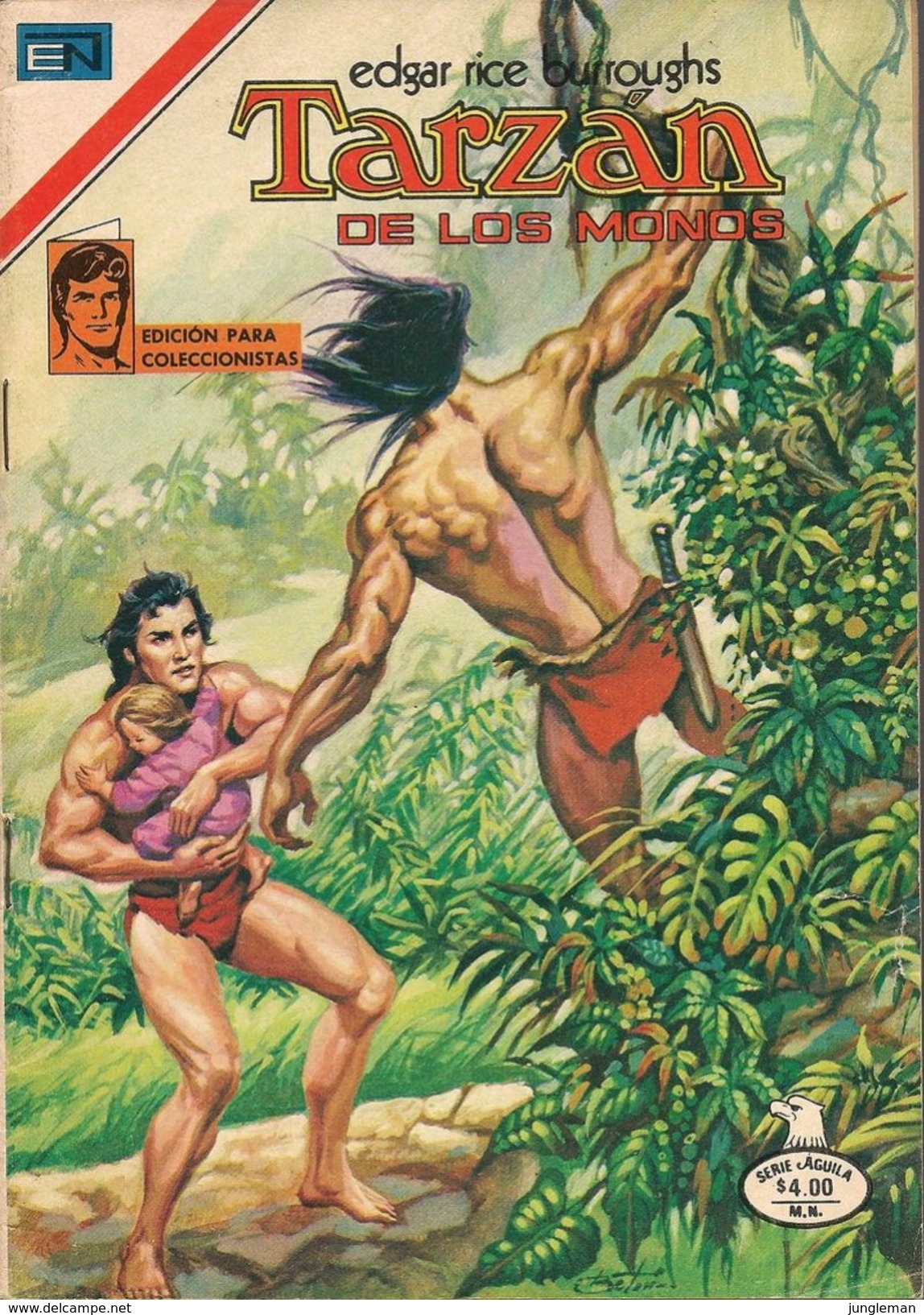 Tarzan - Serie Aguila, Año XXIV N° 2-659 - 15 Septembre 1979 - Editorial Novaro - México Y España - Semanal En Color. - Autres & Non Classés