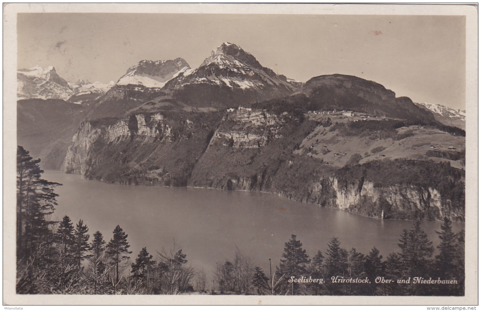 Seelisberg - Urirotstock, Ober- Und Niederbauen (3393) - Bauen