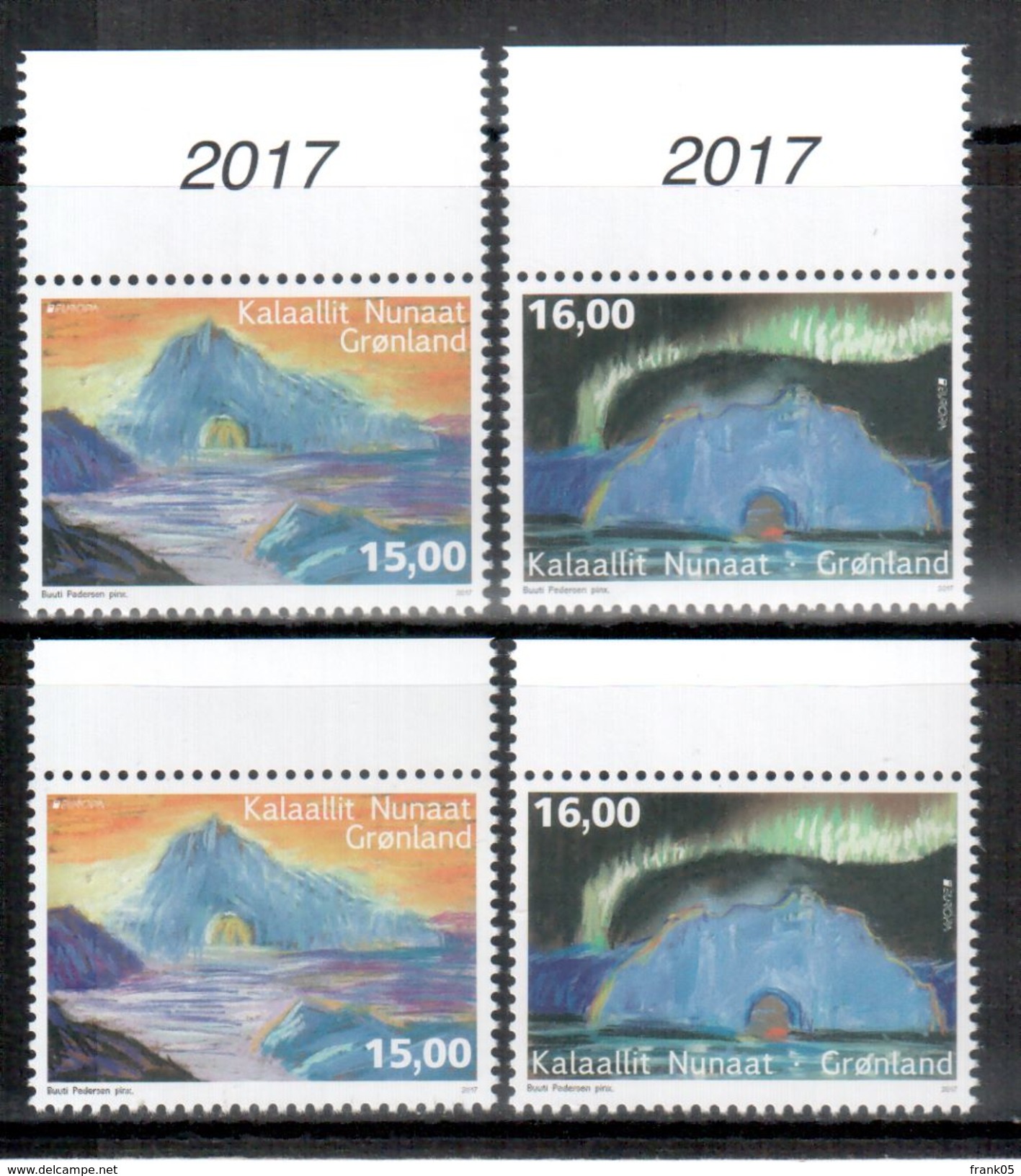 Grönland / Greenland / Groenland 2017 Satz Aus Bogen Und Kleinbogen/set EUROPA ** - 2017