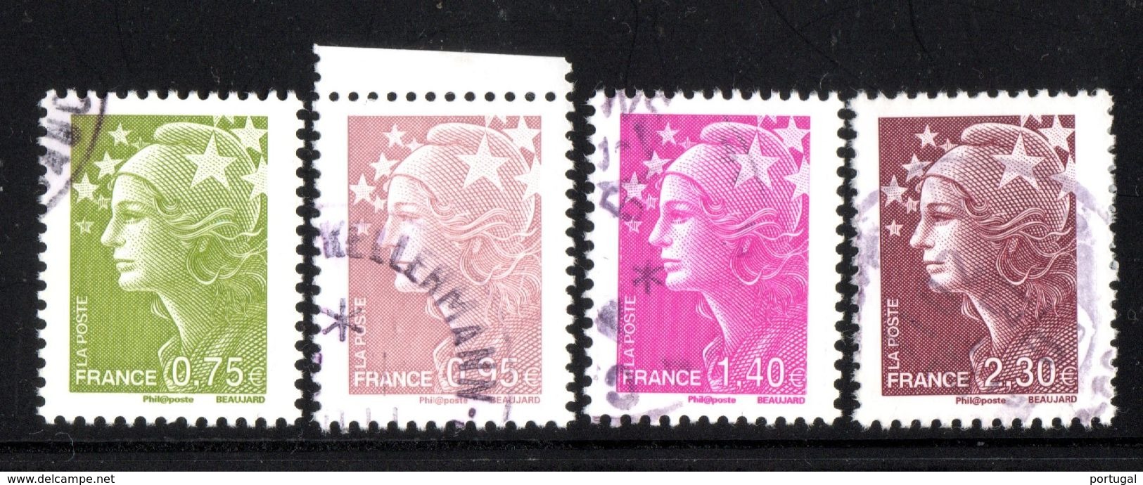 4 Timbres - 2008-13 Marianne De Beaujard - 2008-2013 Marianne (Beaujard)