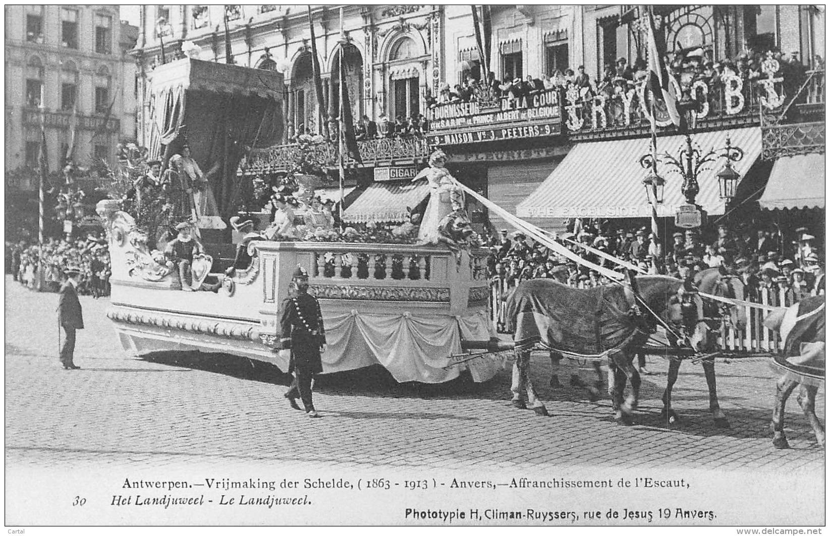 ANTWERPEN - Vrijmaking Der Schelde (1863 - 1913) - 30 - Het Landjuweel. - Antwerpen