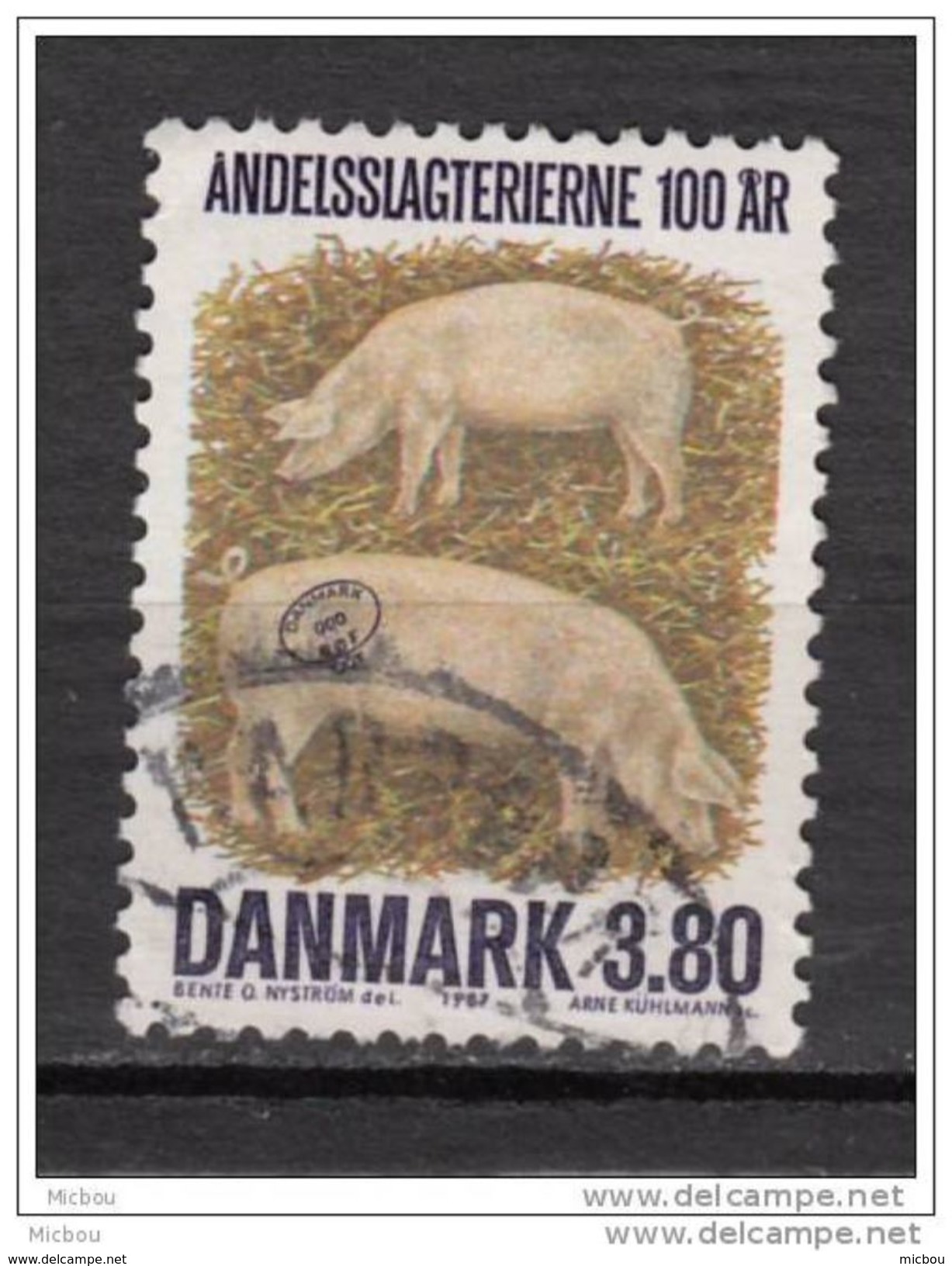 Danmark, Danemark, Cochon, Porc, Pork, Pig - Boerderij