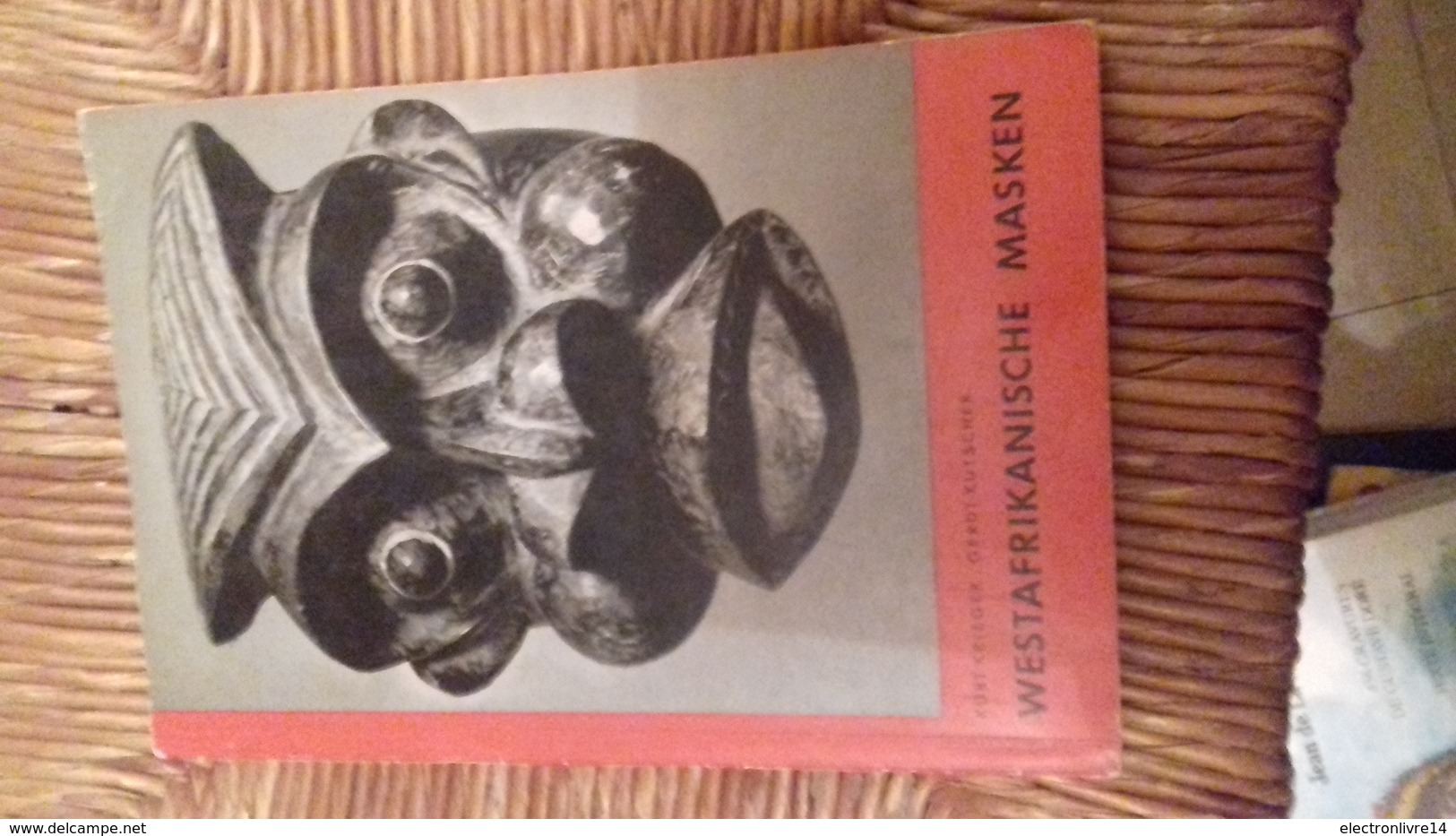 Westafrikanische Masken Par Kieger & Kutscher Catalogue Allemand Sur Les Masques Africains 93 Pages - Arte