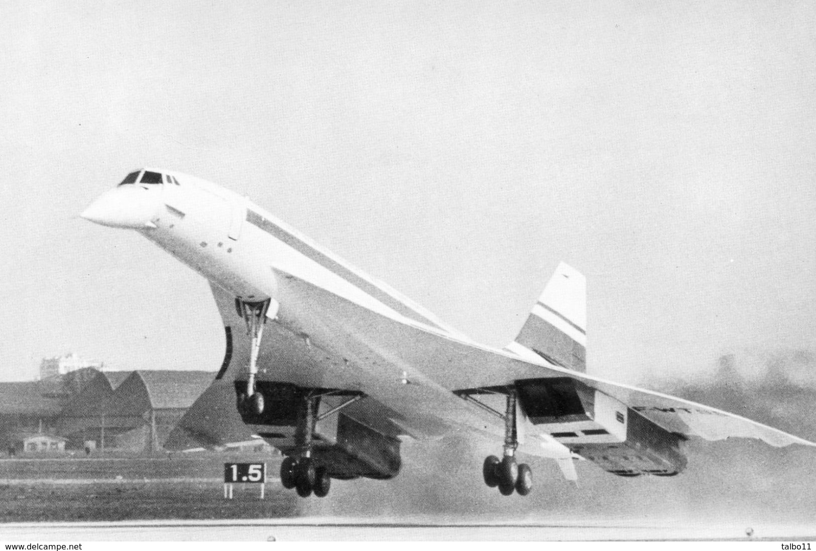 31 - Toulouse - Avion Supersonique Concorde 001 Decolle Pour La Première Fois - 1946-....: Moderne