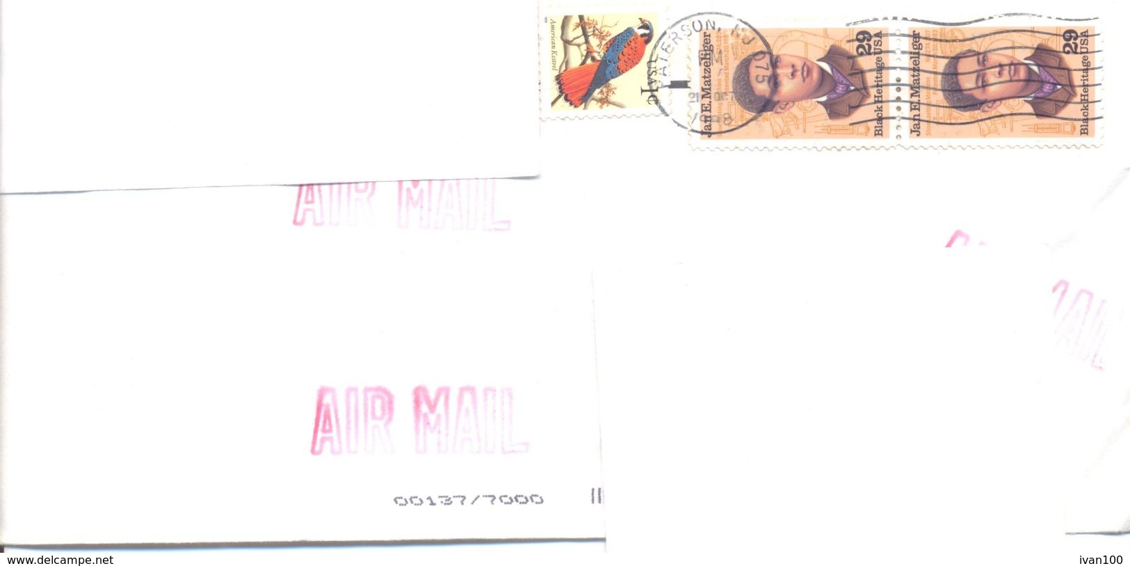 1998. USA, The Letter Sent By Air-mail Post To Moldova - Cartas & Documentos