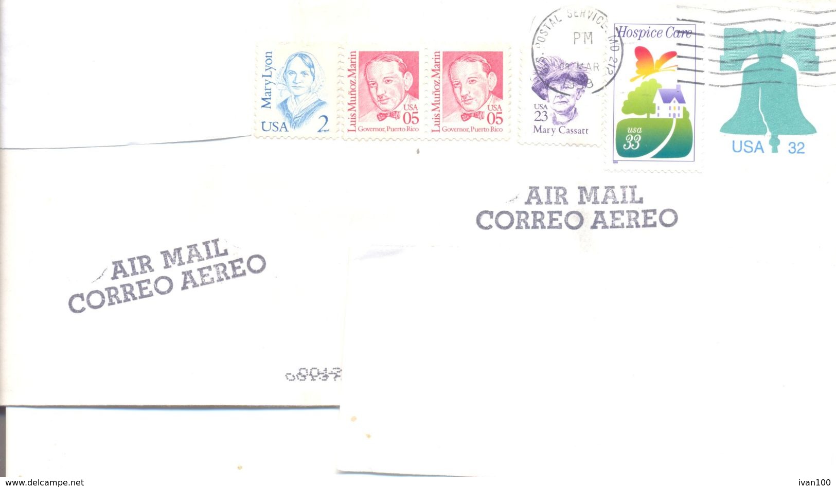 1999. USA, The Letter Sent By Air-mail Post To Moldova - Cartas & Documentos