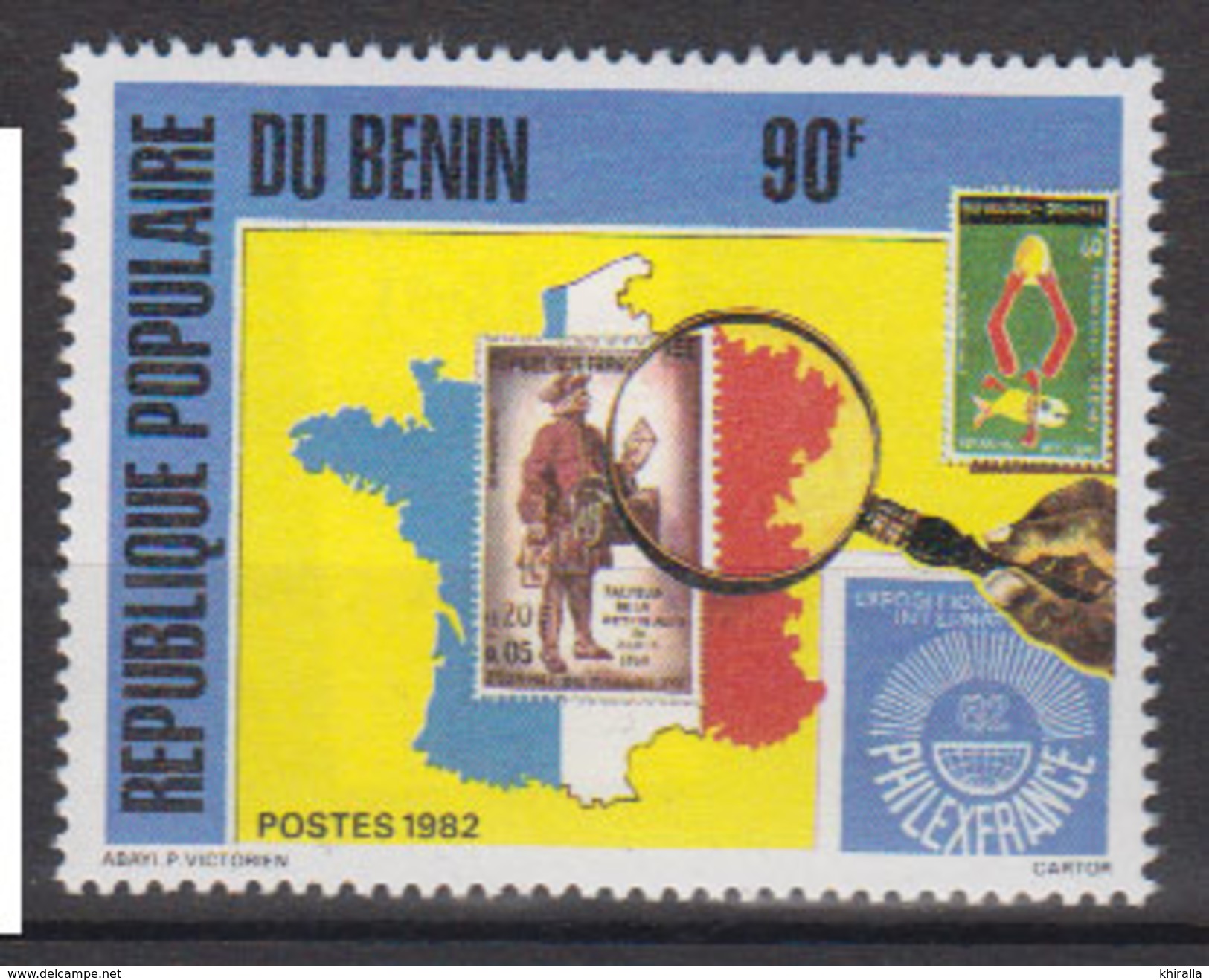 BENIN       1982                .     536              COTE         1 , 10    EUROS         ( S 401 ) - Bénin – Dahomey (1960-...)