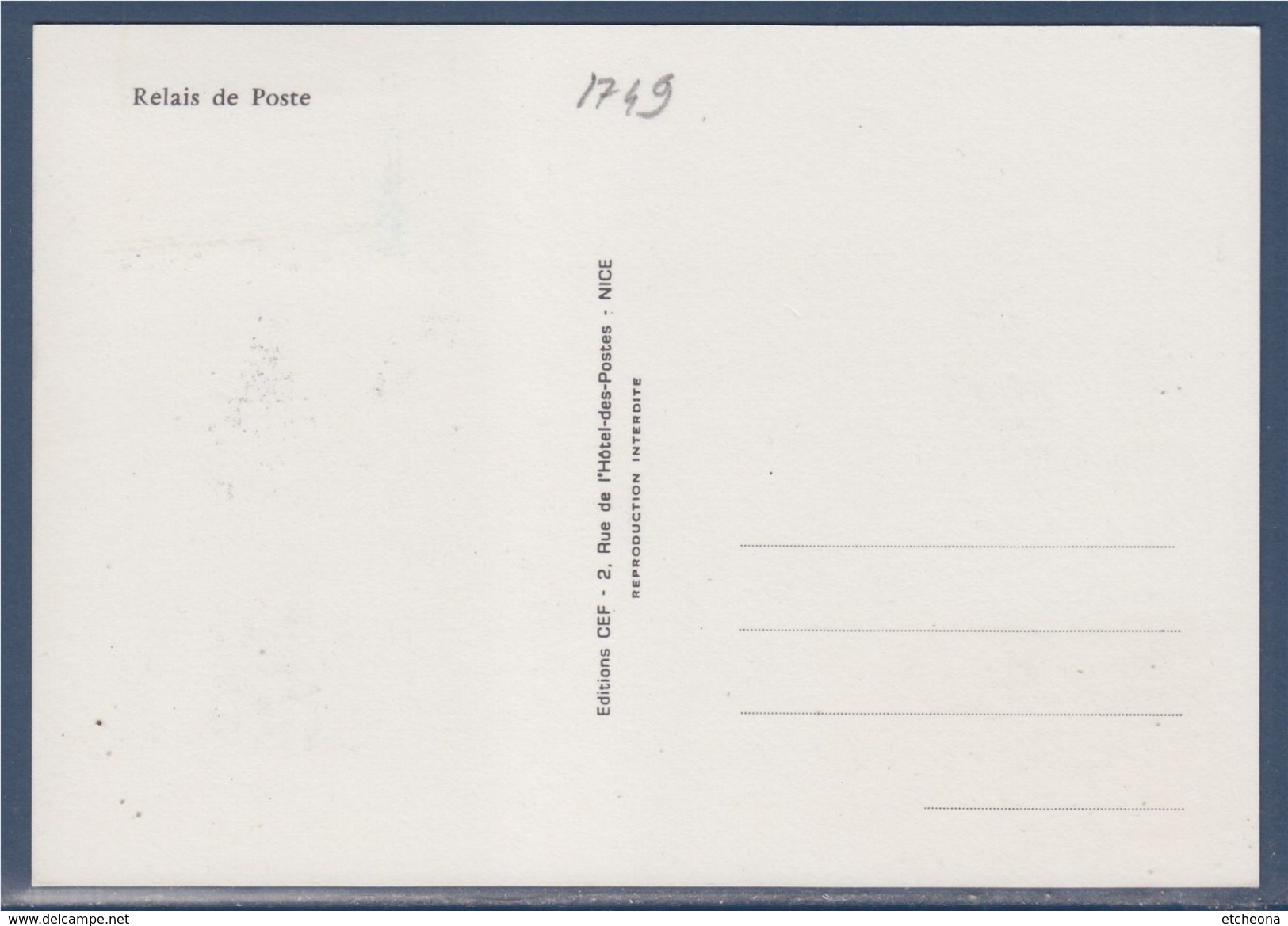 = Journée Du Timbre 1973, Relais De Poste, 80 Amiens 24 03 1973 N°1749 Carte Postale - Stamp's Day