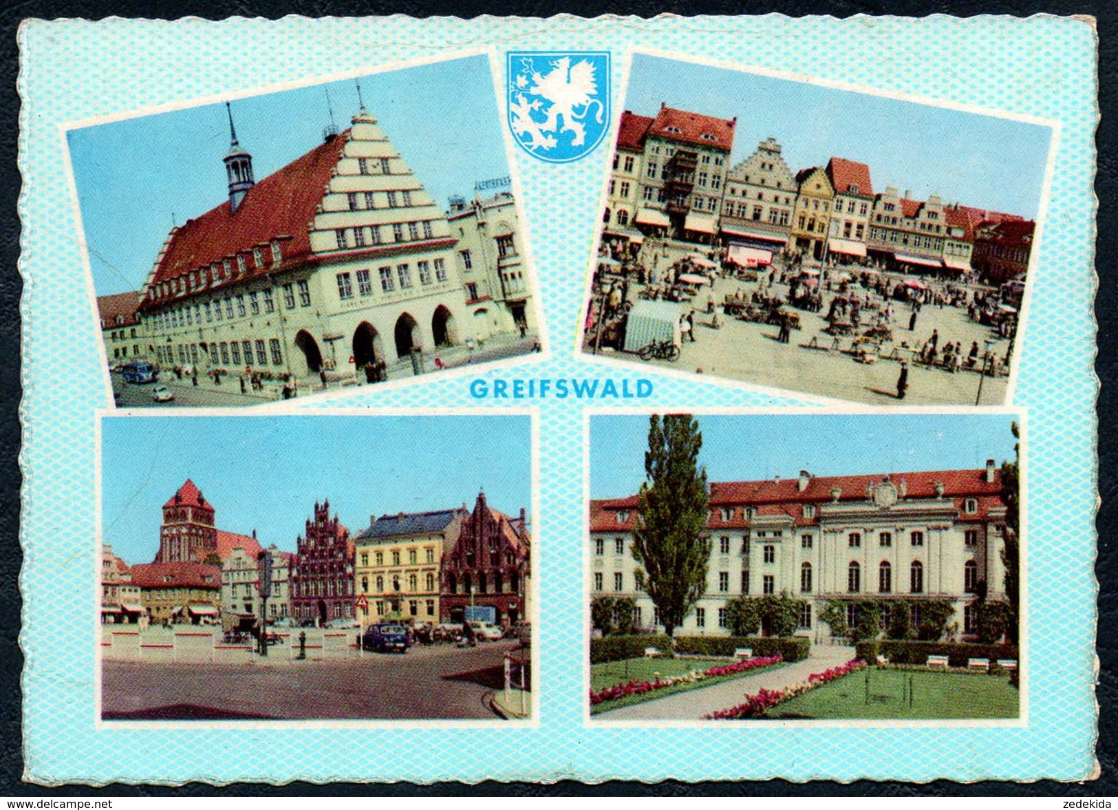 B0539 - Greifswald - MBK - Gel 1960 - Greifswald