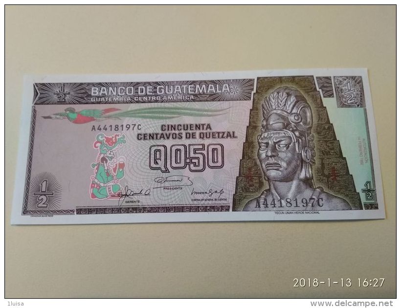 0.50 Quetzal 1992 - Guatemala