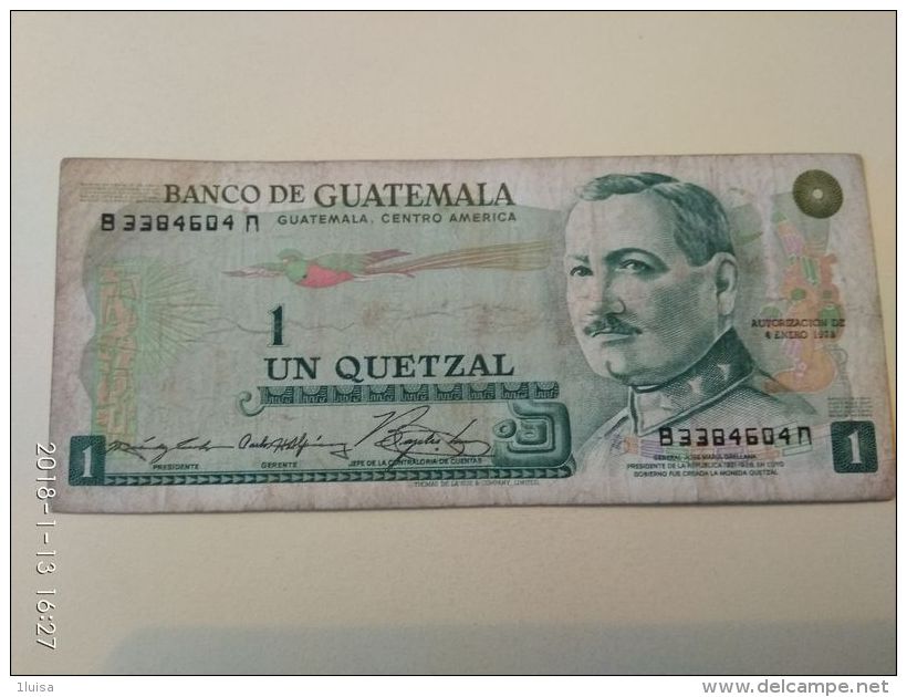 1 Quetzal 1978 - Guatemala