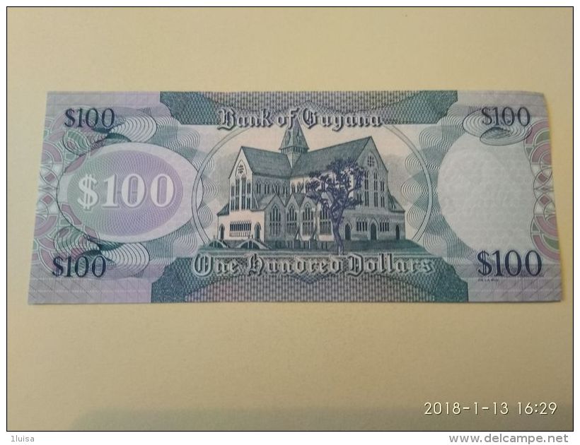 100 Dollars 2005 - Guyana