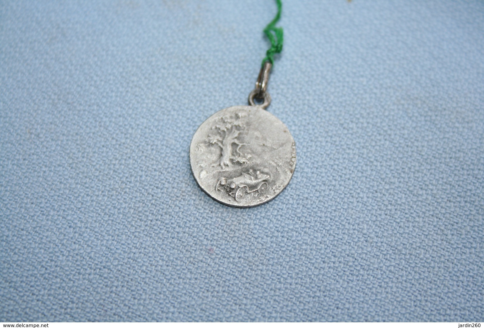 Médaille De St Christophe En ARGENT - Religion & Esotericism