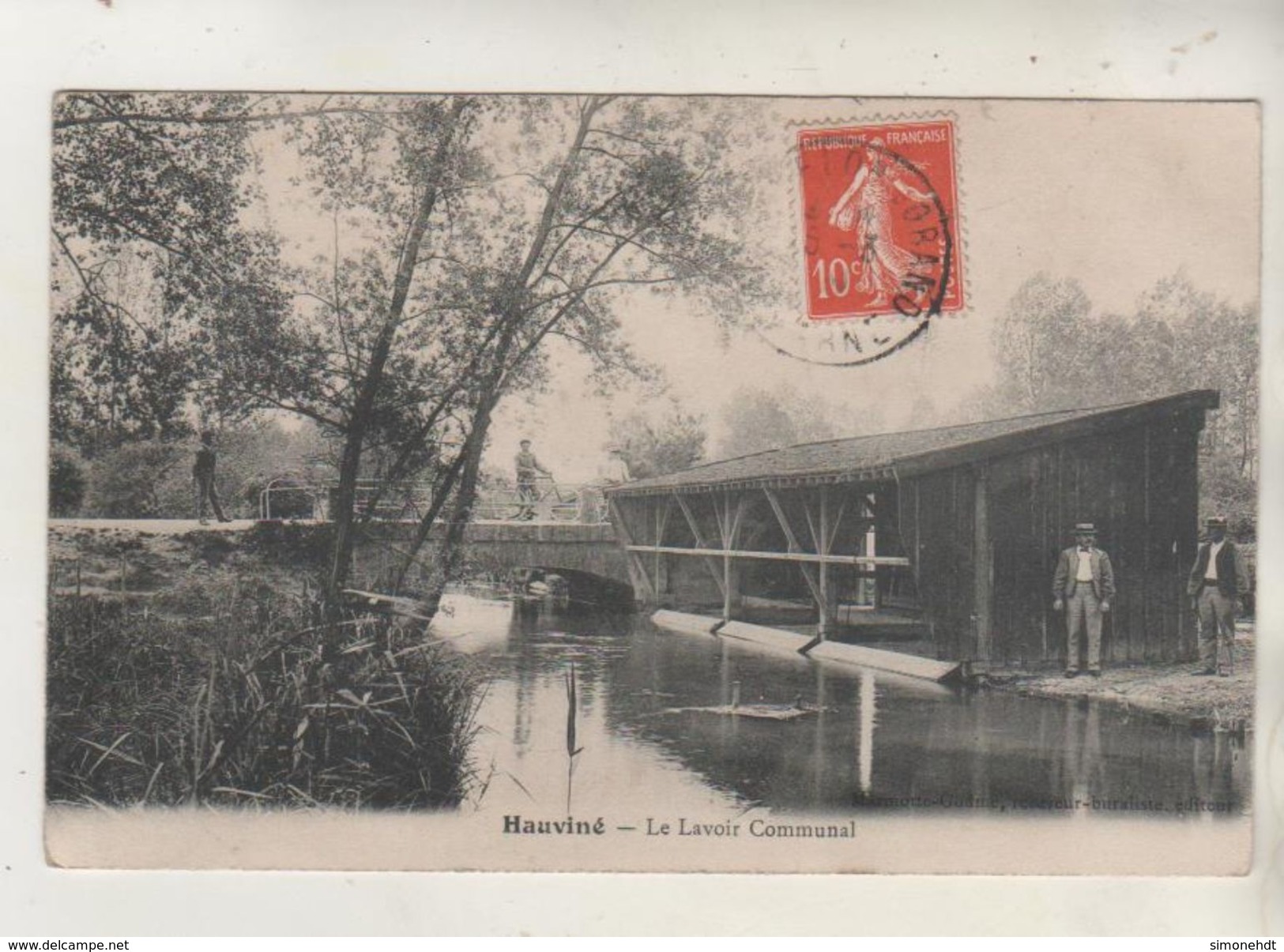 HAUVINE - Le Lavoir Communal - Autres & Non Classés