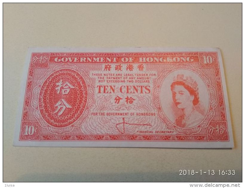 10 Cent. 1961-71 - Hong Kong